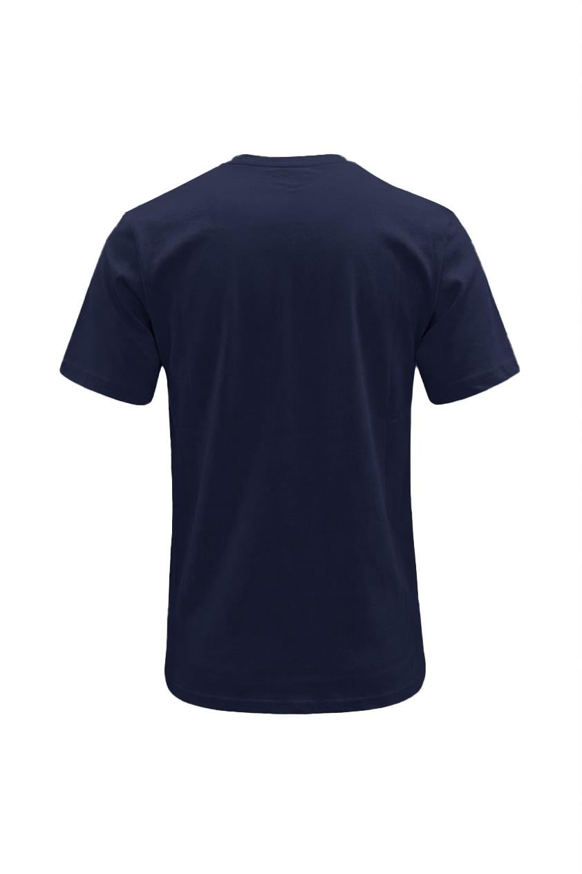 LACİVERT Bisiklet Yaka Basic T-Shirt