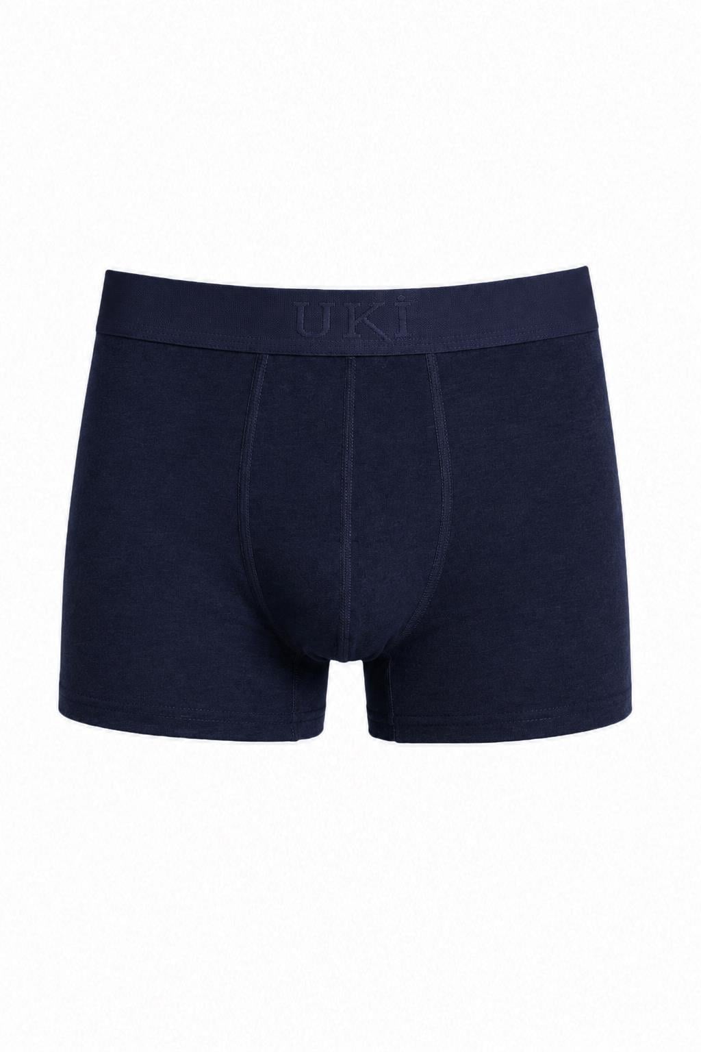 LACİVERT BOXER 3'LÜ