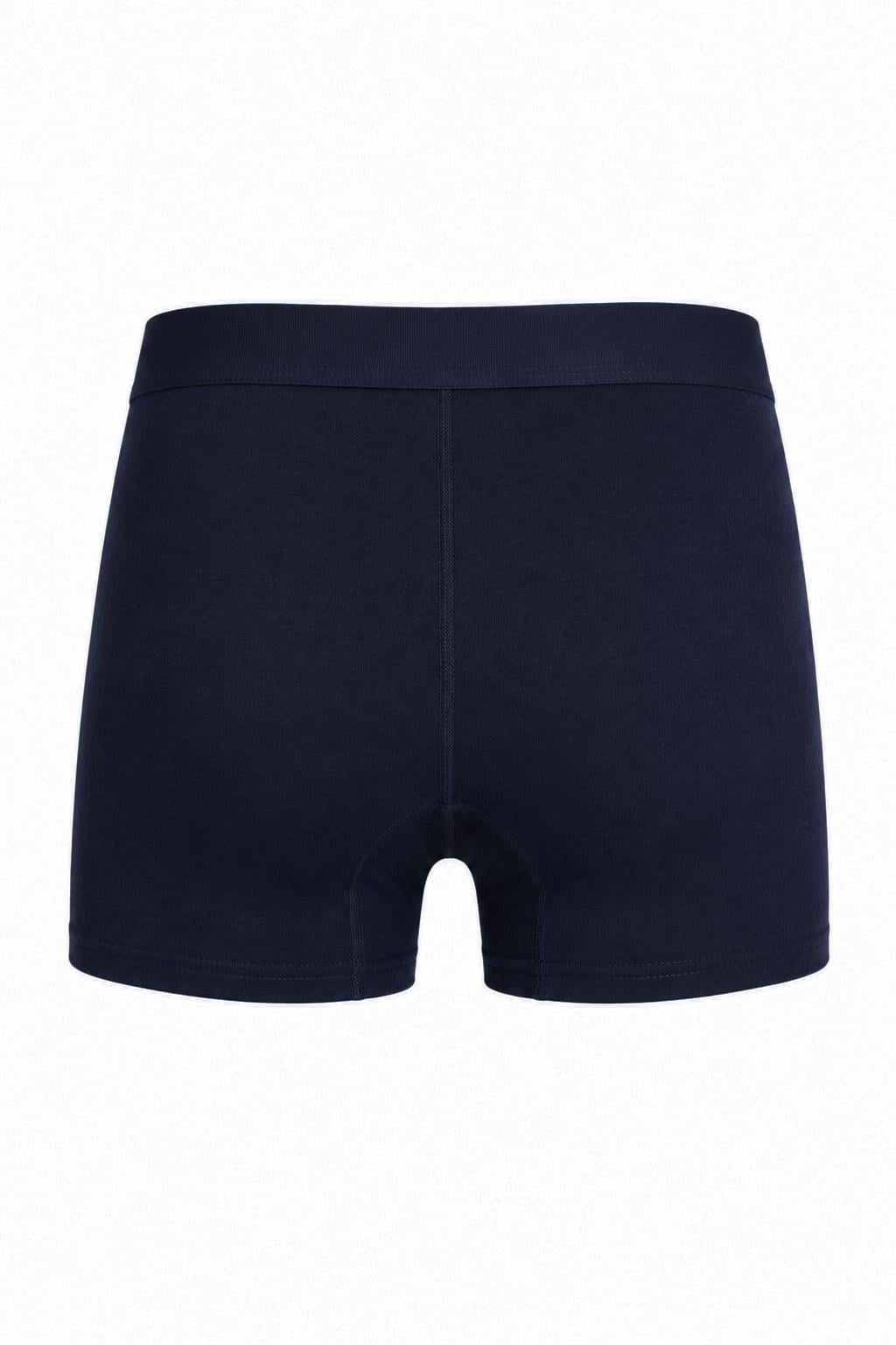 LACİVERT BOXER 3'LÜ
