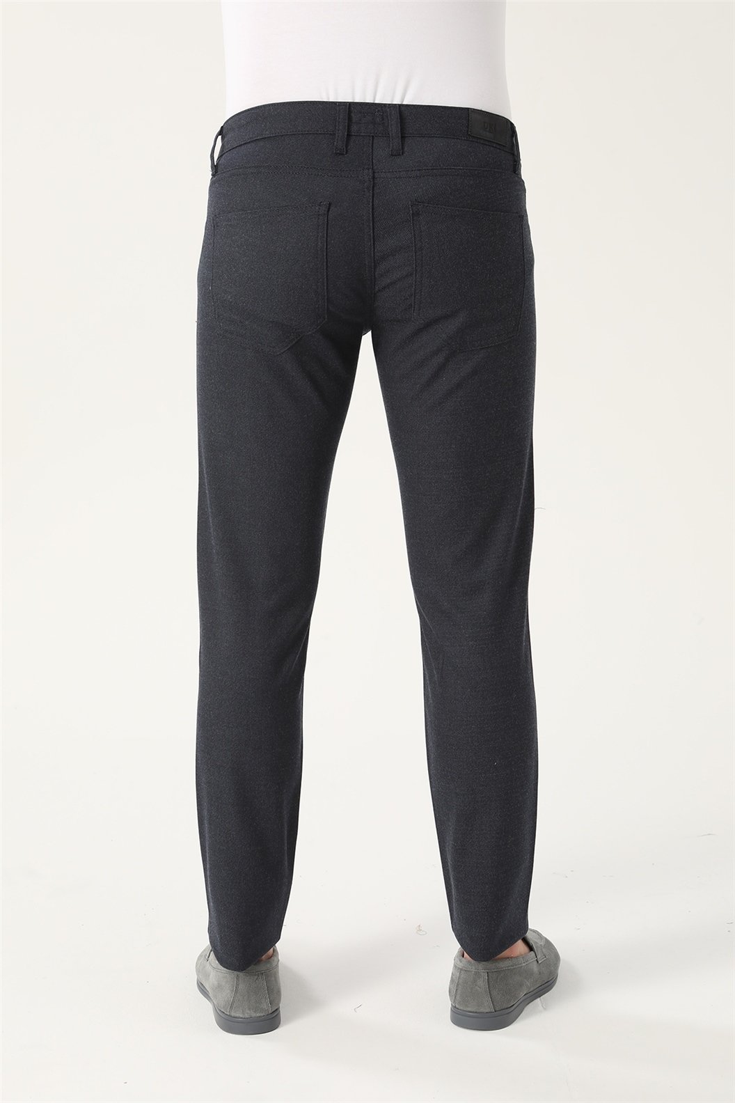 Lacivert Comfort Fit 5 Cep Pantolon