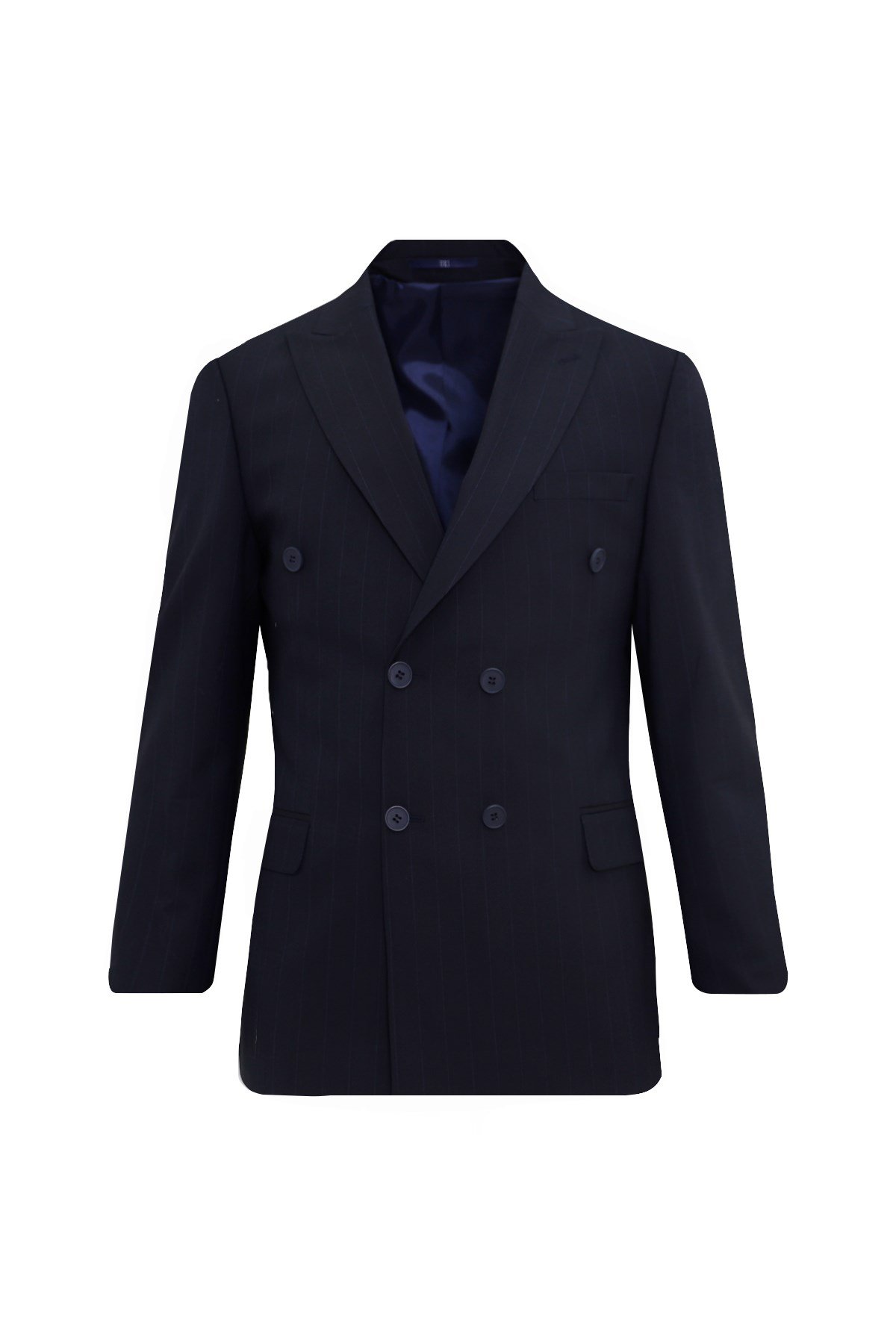 LACİVERT Comfort Fit 6 Drop Kruvaze Takım Elbise
