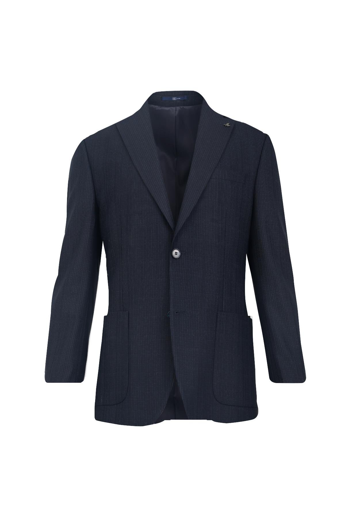 LACİVERT Comfort Fit 6 Drop Takım Elbise