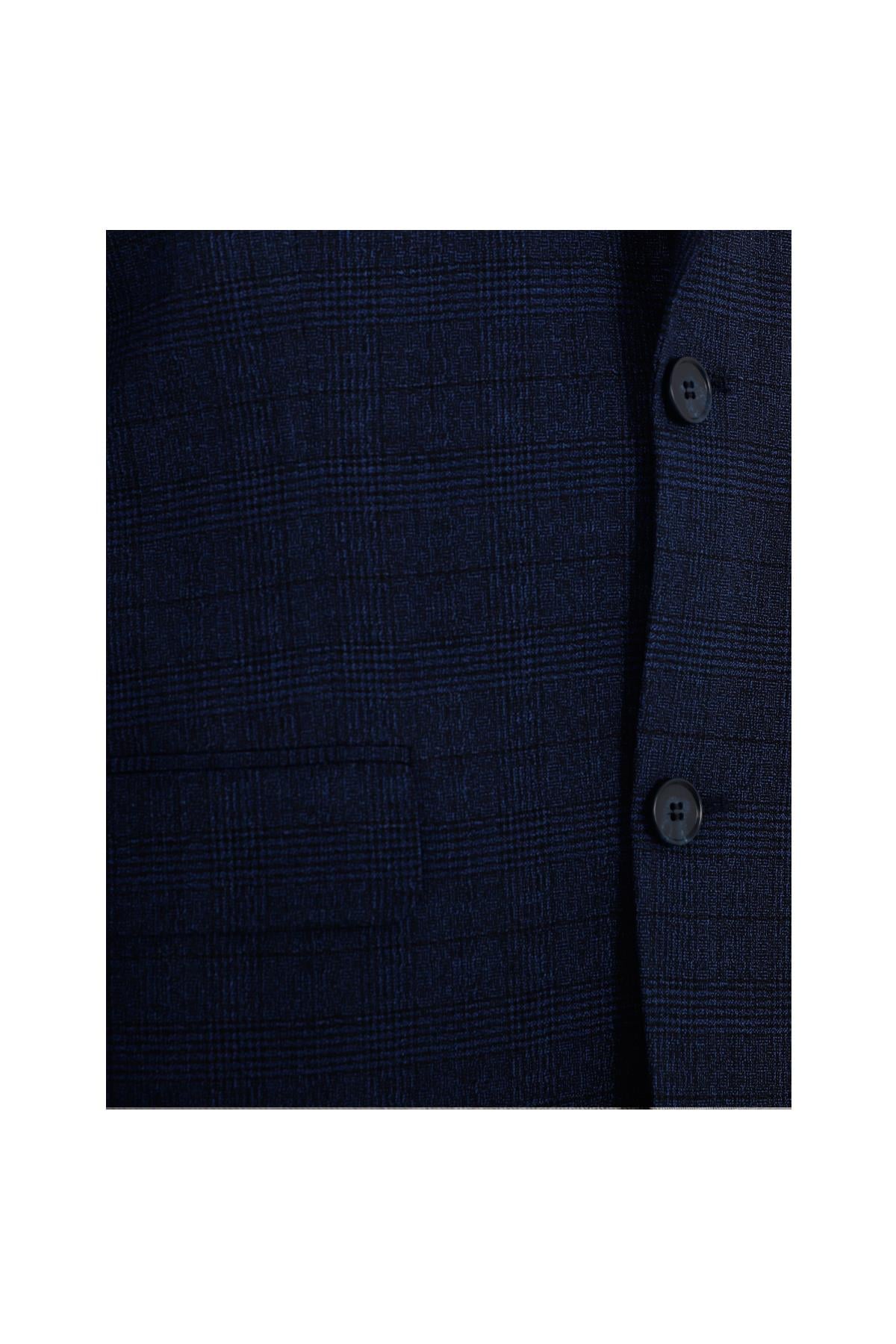 Lacivert Comfort Fit 6 Drop Takım Elbise