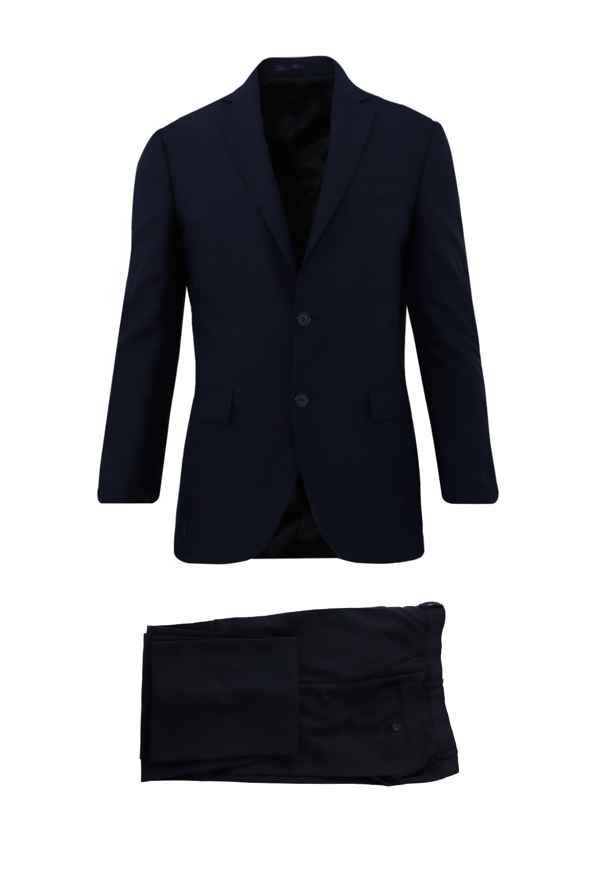 Lacivert Comfort Fit 6 Drop Takım Elbise