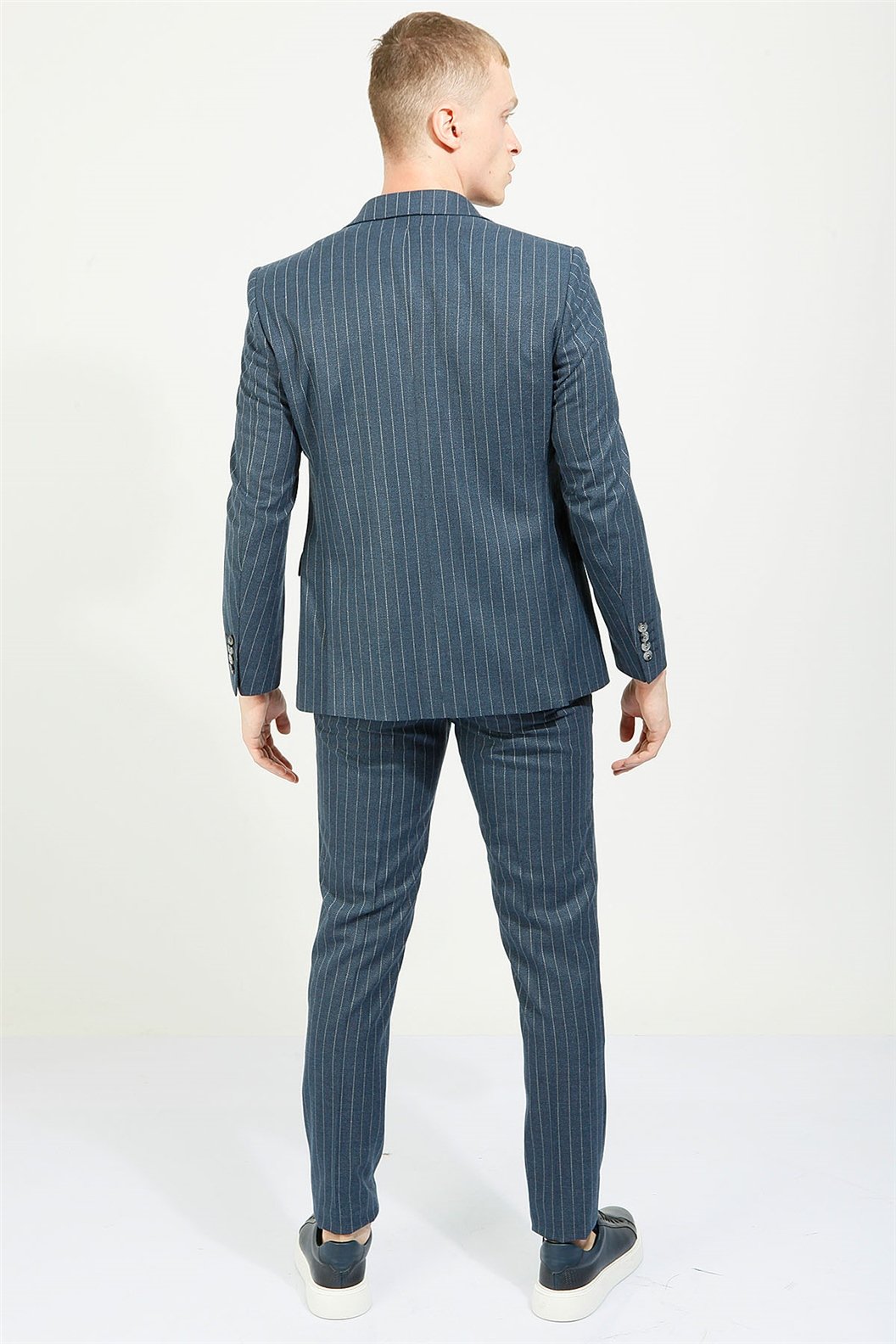 Lacivert Comfort Fit 6 Drop Takım Elbise
