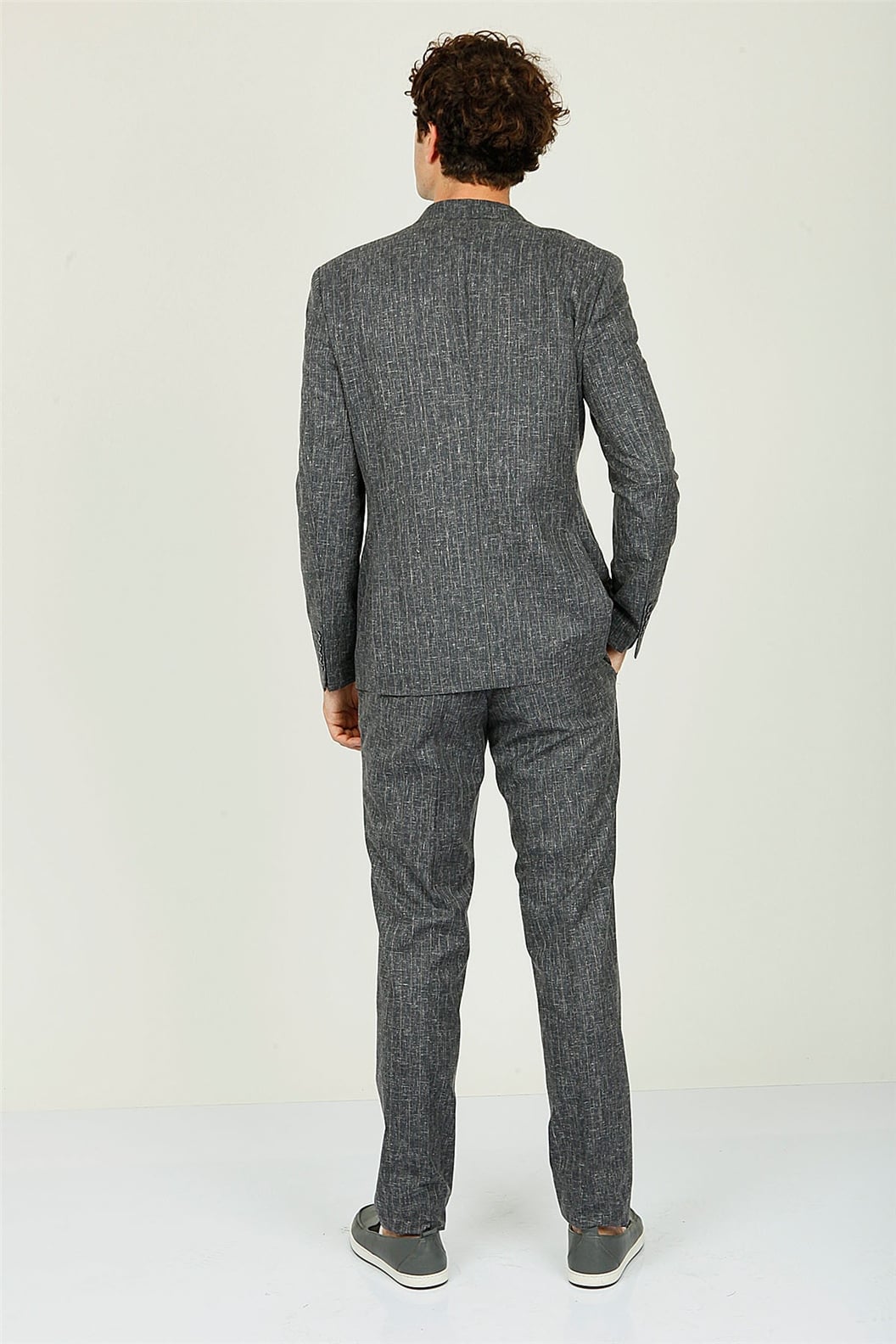 Lacivert Comfort Fit 6 Drop Takım Elbise