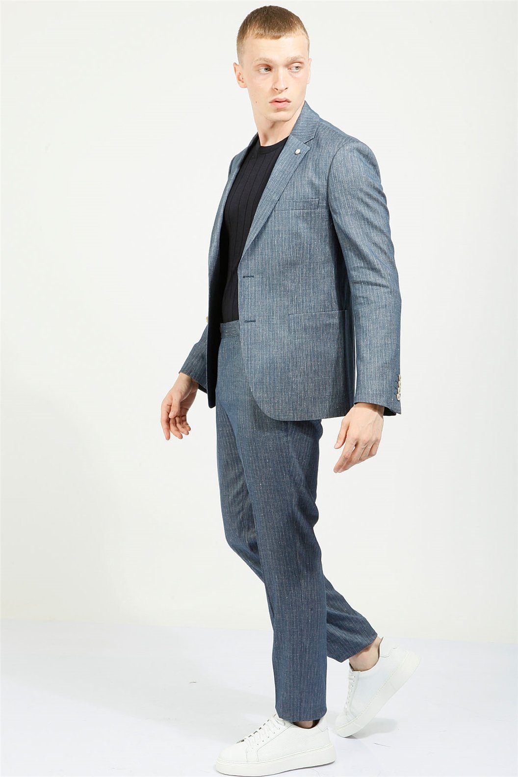 Lacivert Comfort Fit 6 Drop Takım Elbise