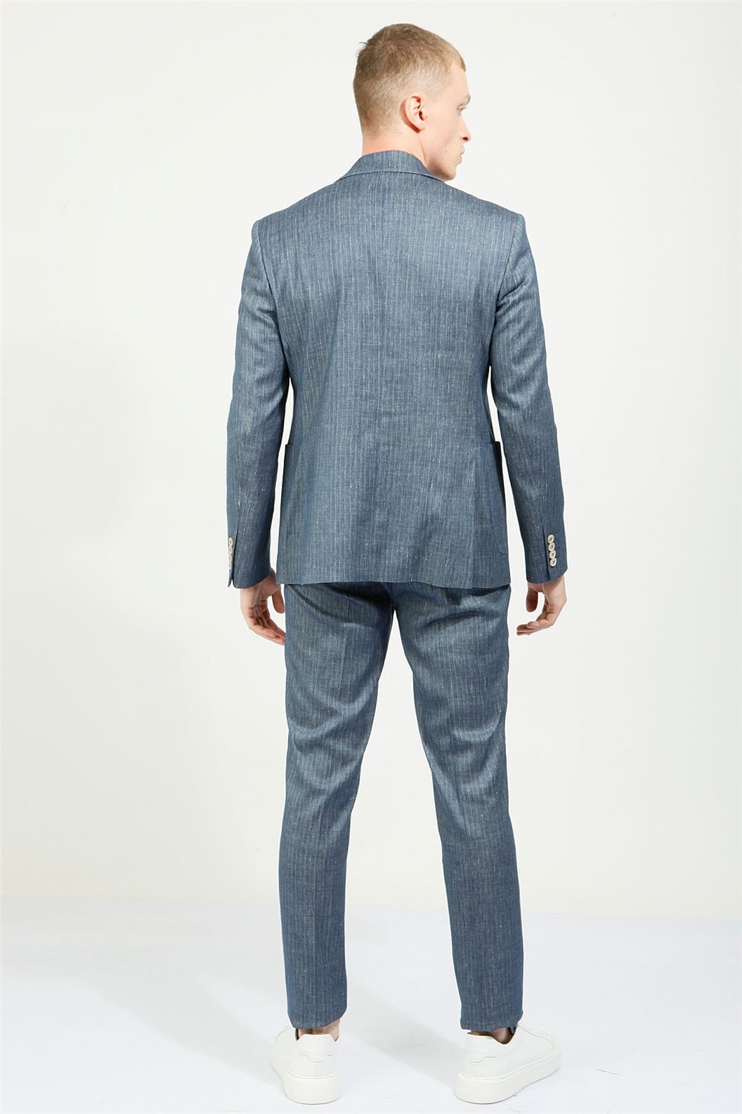 Lacivert Comfort Fit 6 Drop Takım Elbise