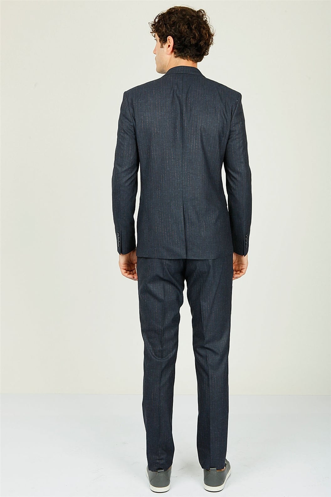 Lacivert Comfort Fit 6 Drop Takım Elbise