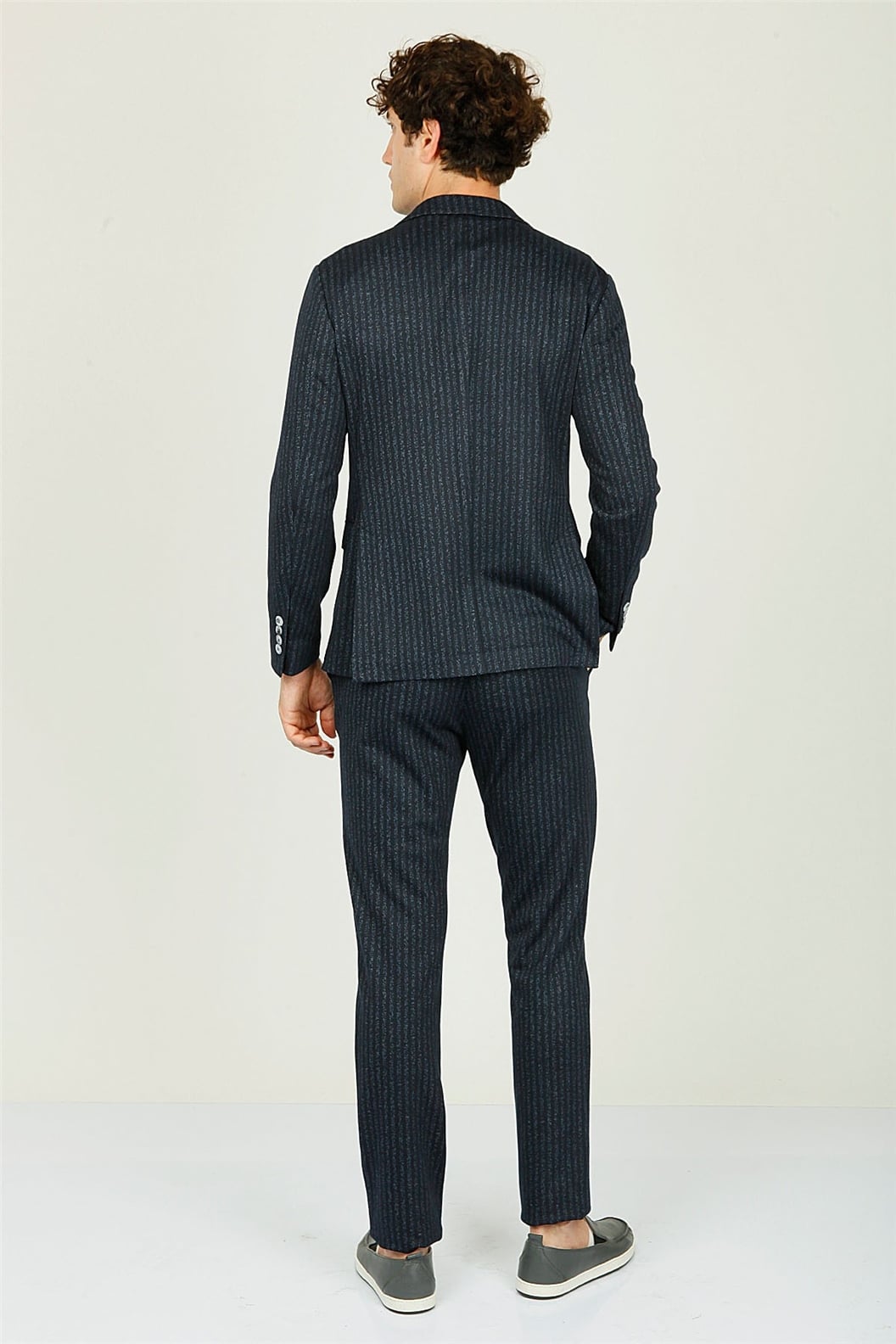 Lacivert Comfort Fit 6 Drop Takım Elbise