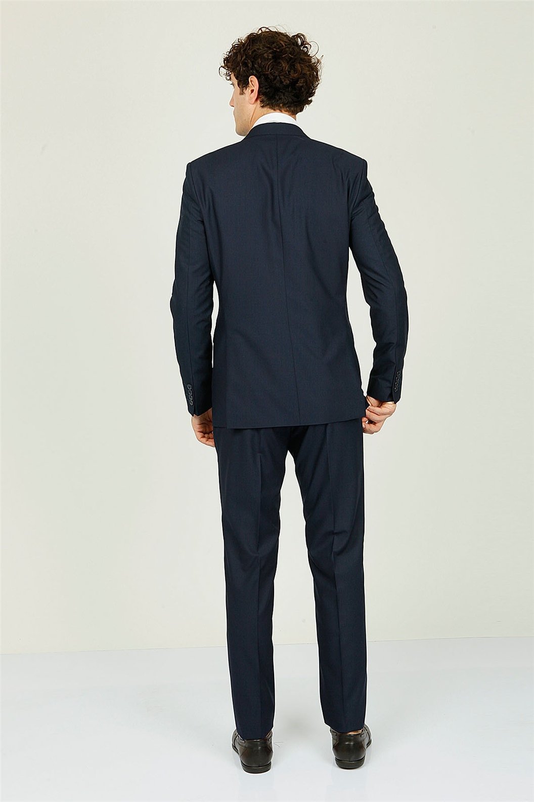 Lacivert Comfort Fit 8 Drop Takım Elbise