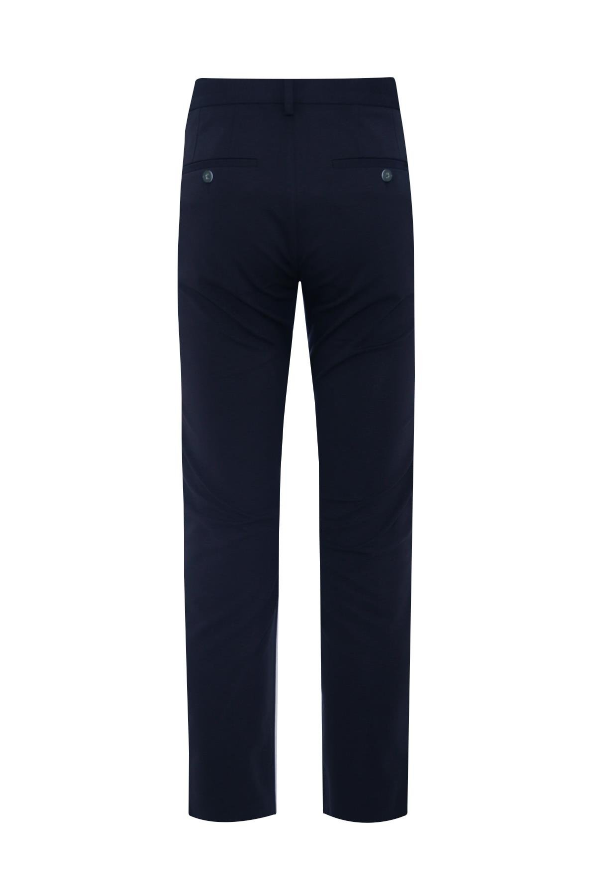 LACİVERT Comfort Fit Chino Pantolon