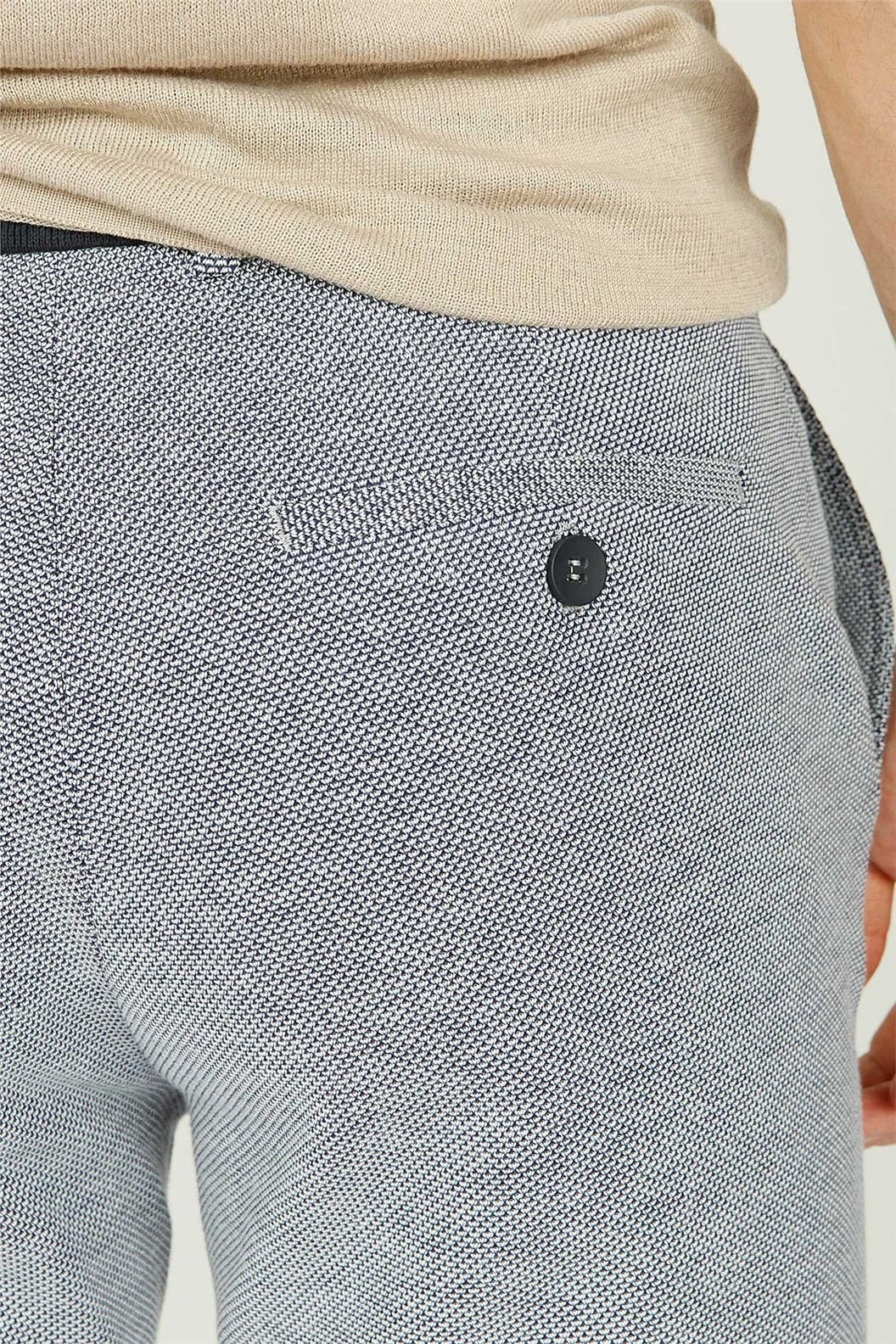 Lacivert Comfort Fit Jogger Pantolon