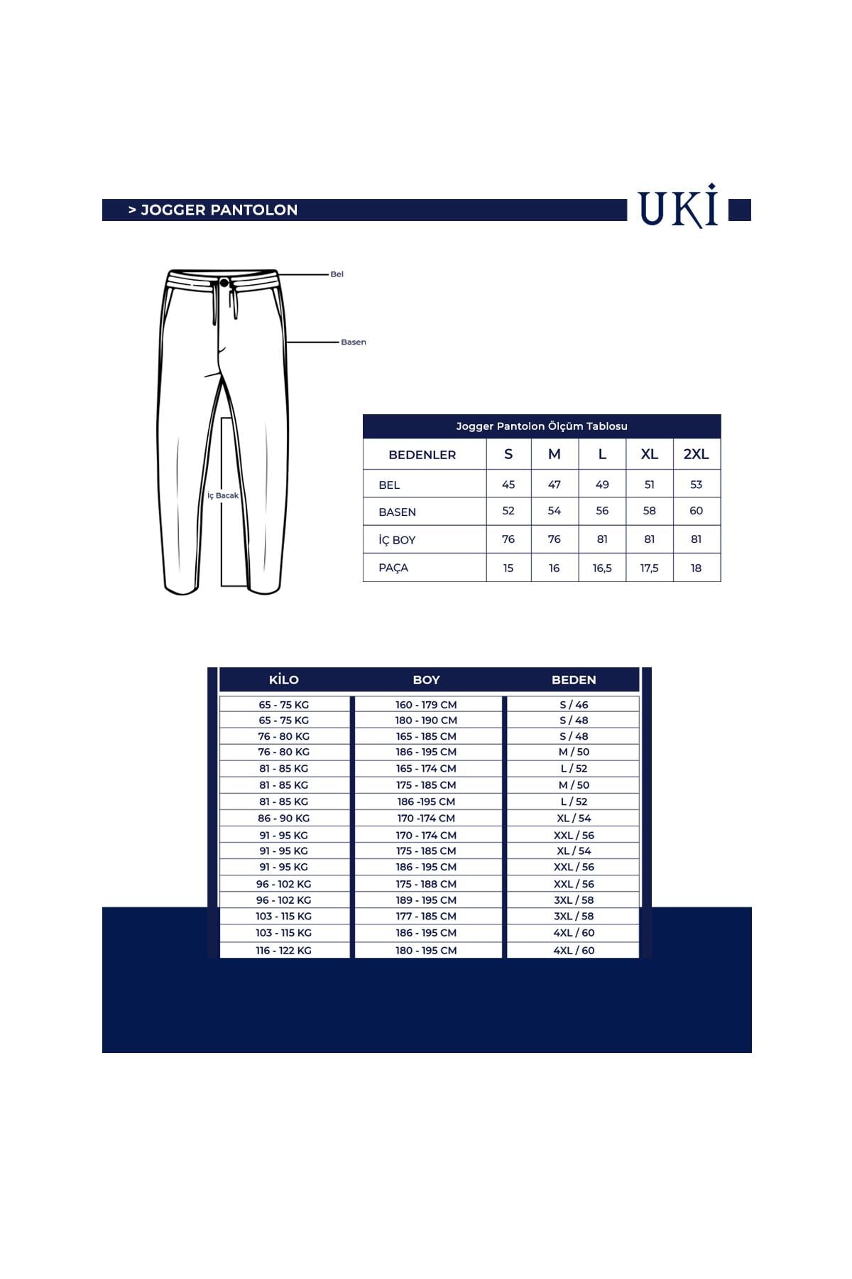 LACİVERT Comfort Fit Jogger Pantolon