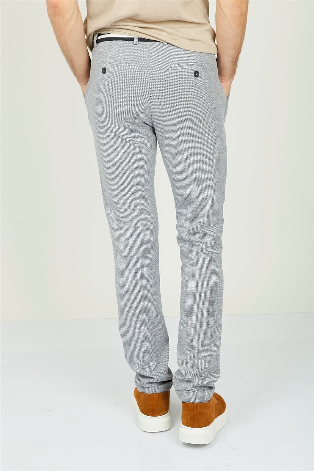 Lacivert Comfort Fit Jogger Pantolon