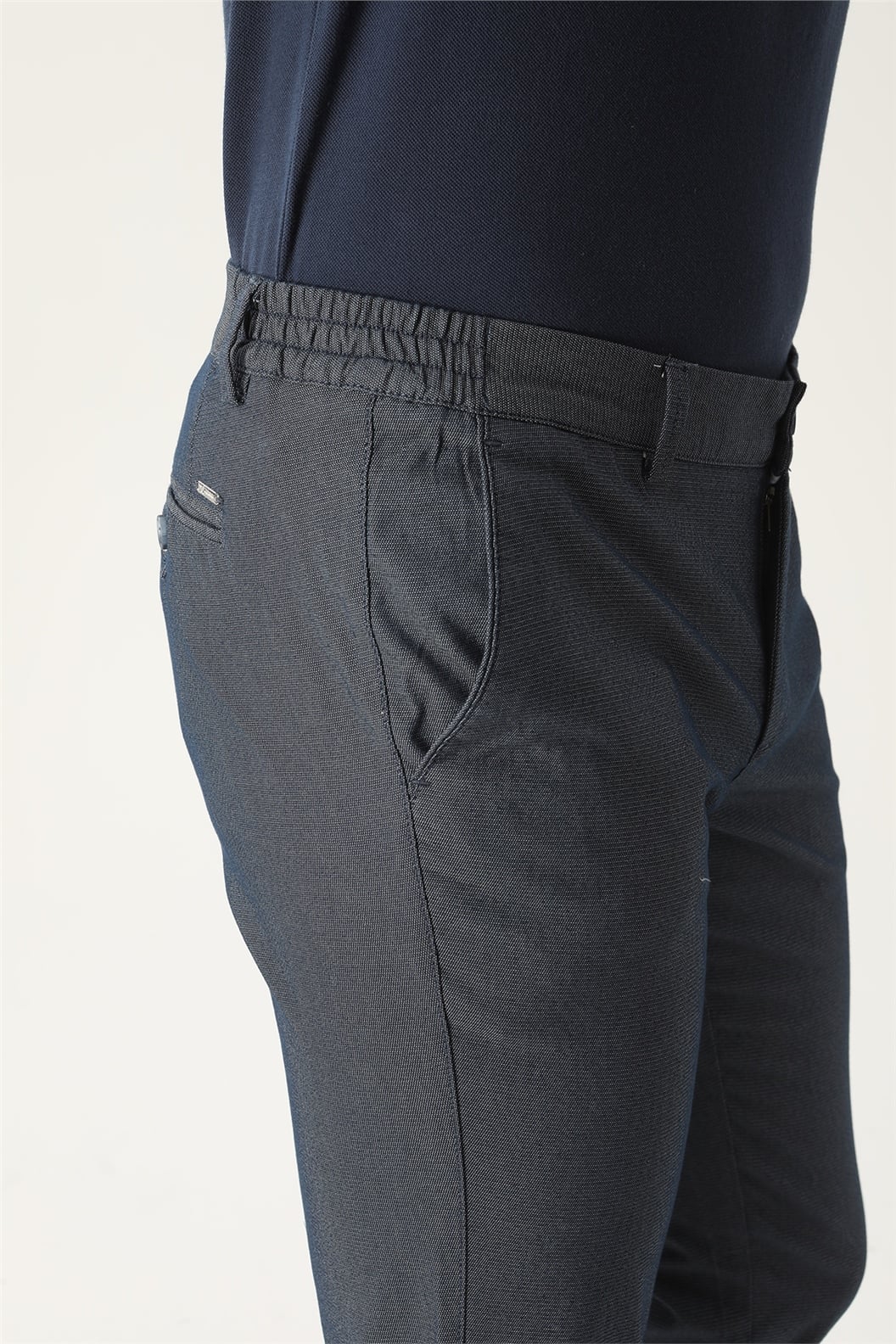 Lacivert Comfort Fit Pantolon