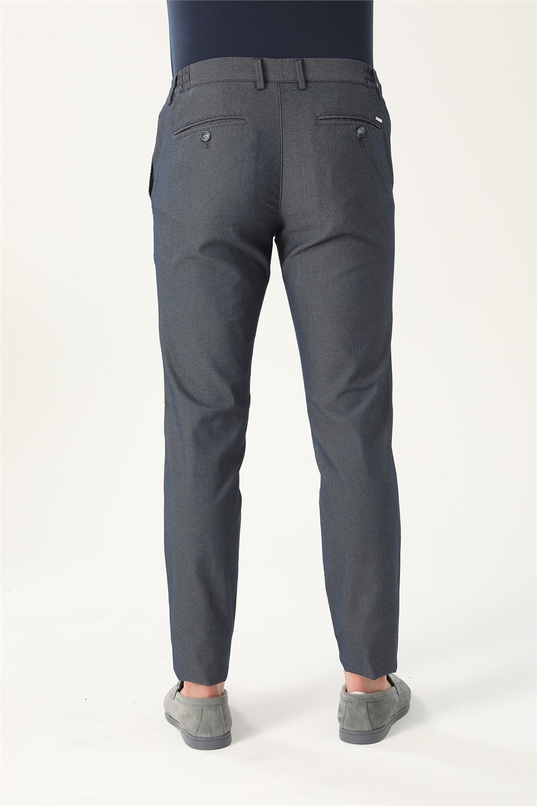 Lacivert Comfort Fit Pantolon