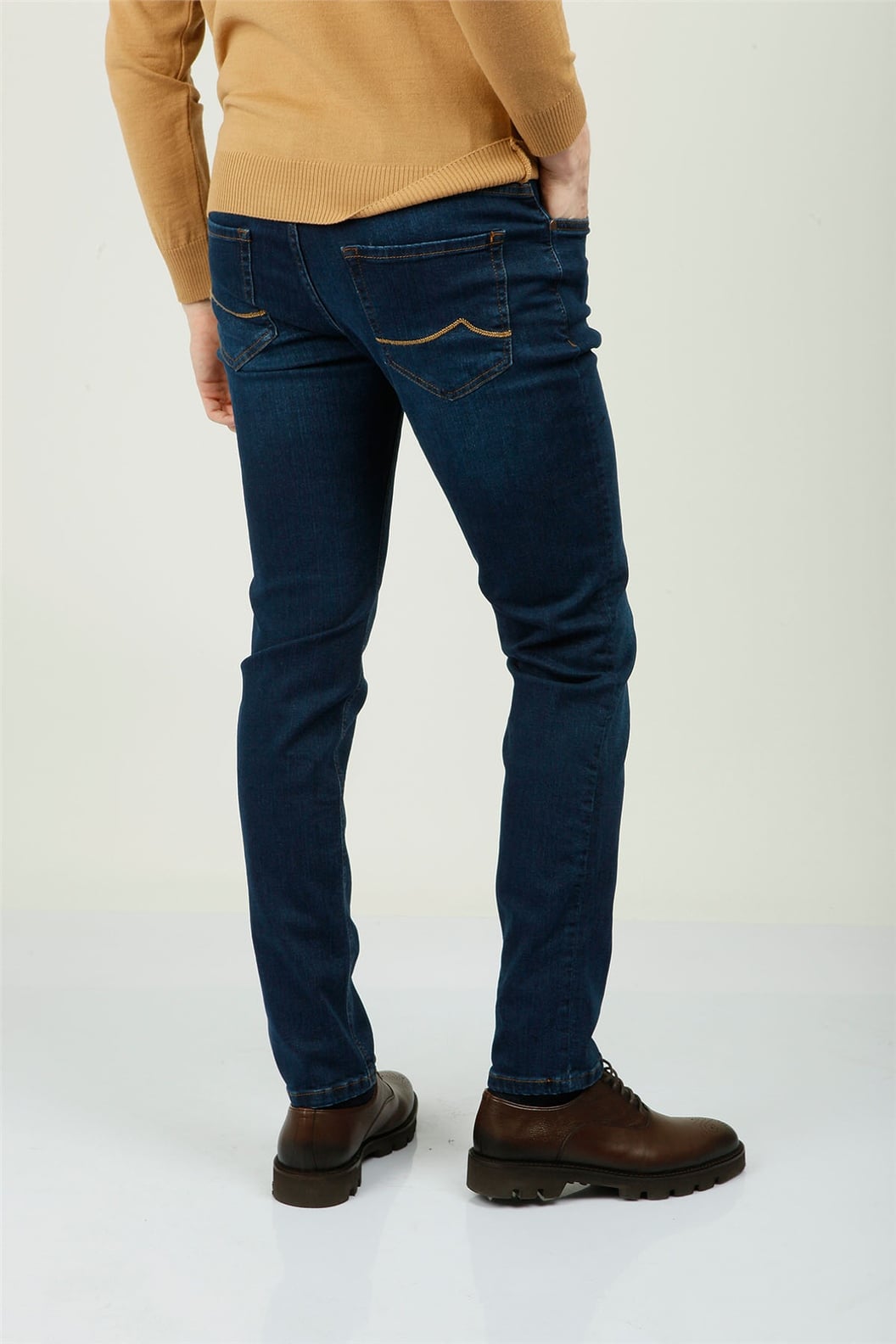 Lacivert Jean Pantolon