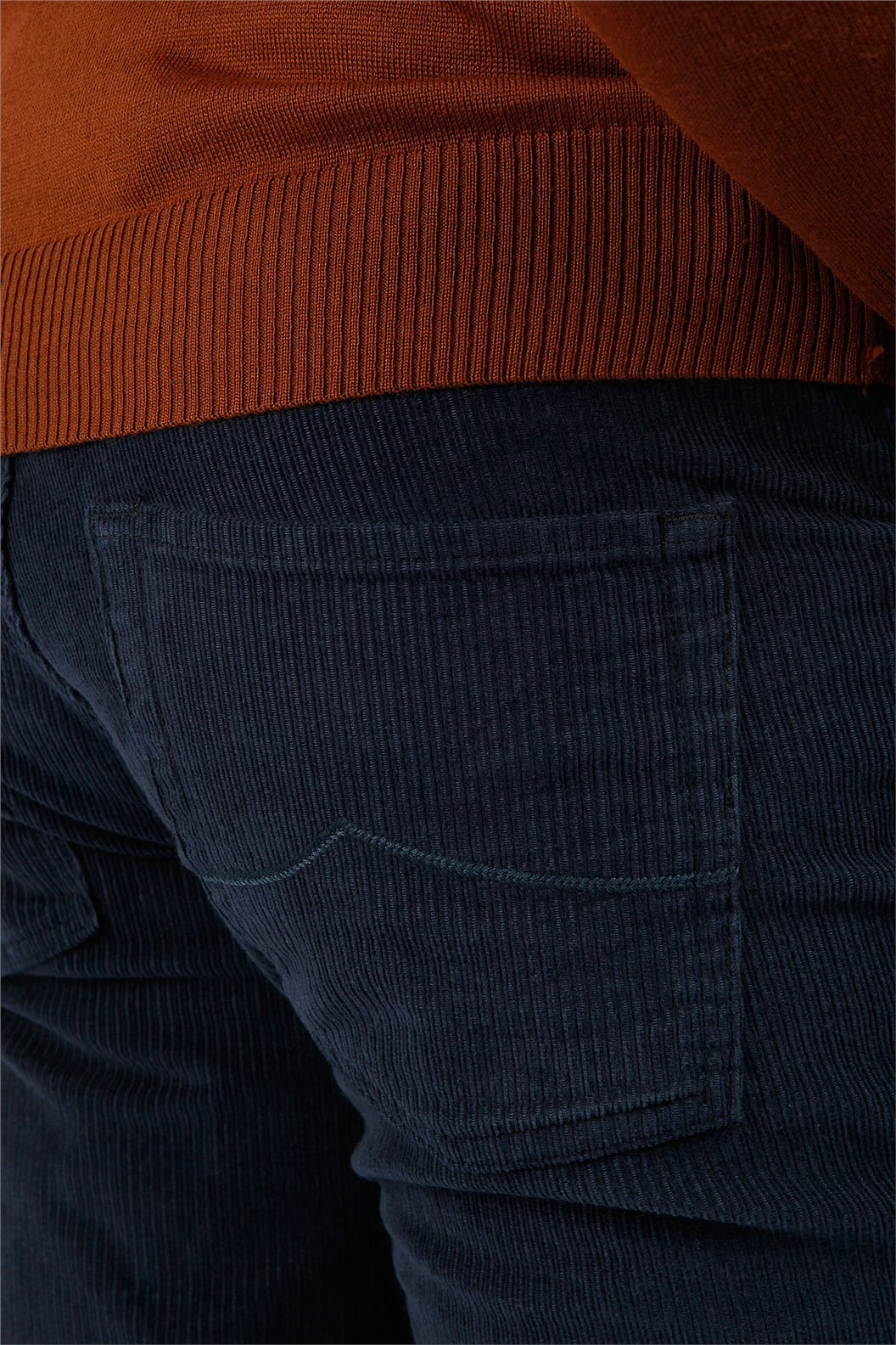 Lacivert Slim Fit 5 Cep Pantolon