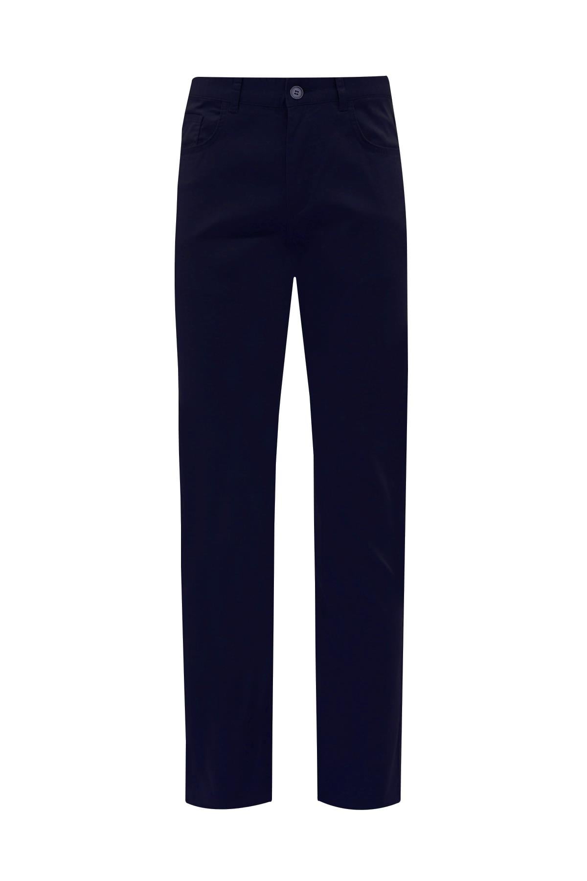 LACİVERT Slim Fit 5 Cep Pantolon