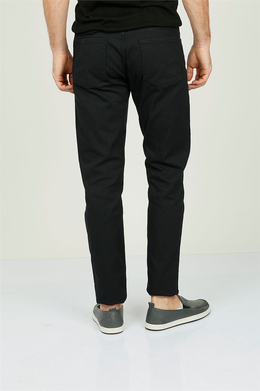 Lacivert Slim Fit 5 Cep Pantolon