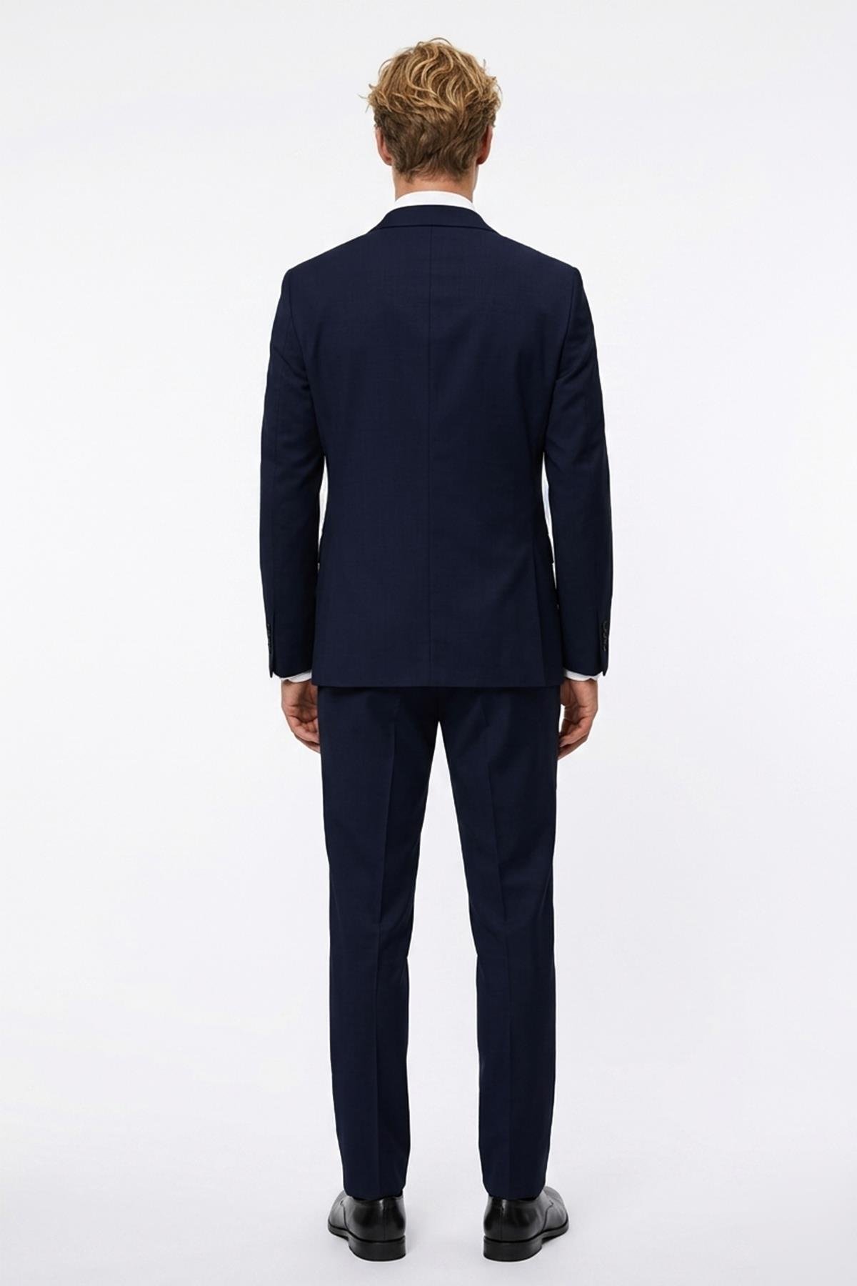 LACİVERT Slim Fit 6 Drop Takım Elbise