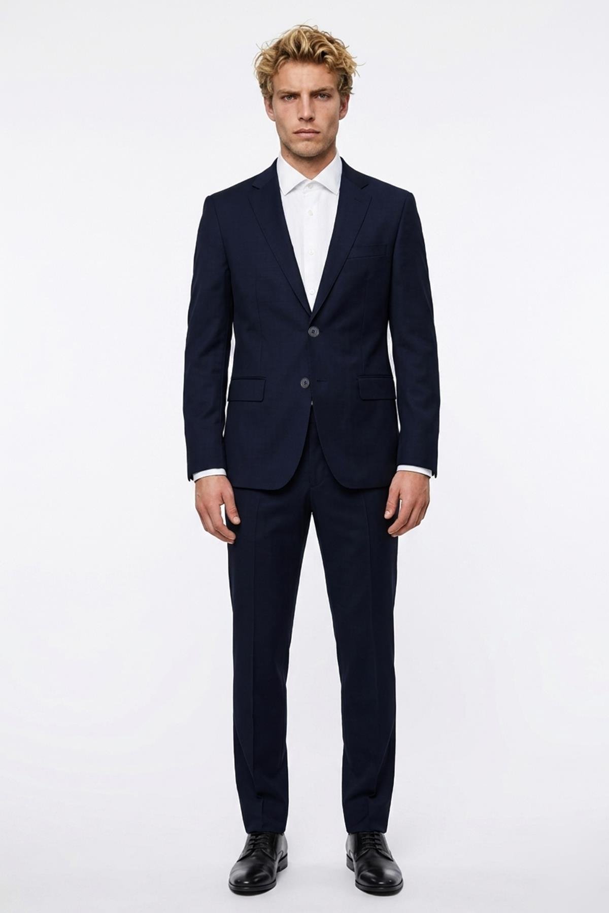 LACİVERT Slim Fit 6 Drop Takım Elbise