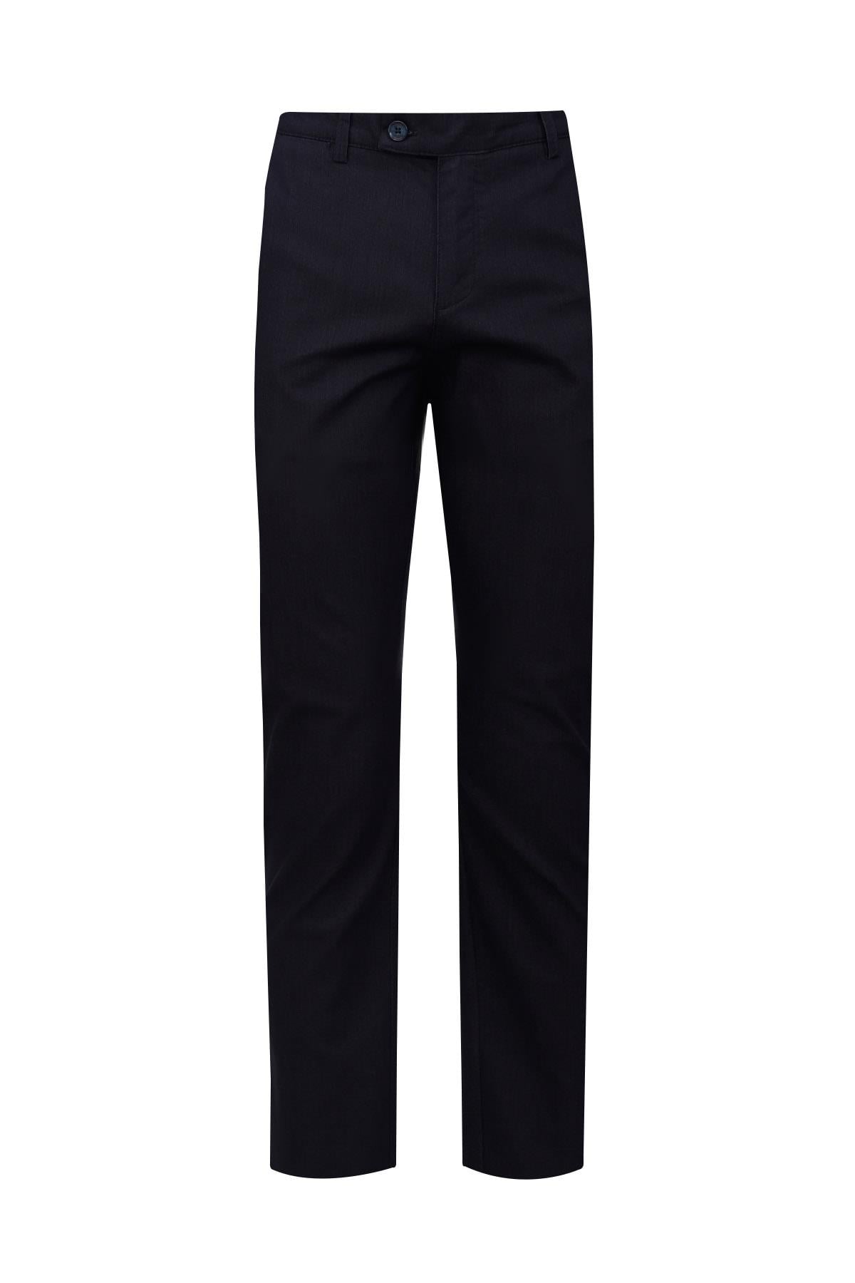 Lacivert Slim Fit Chino Pantolon