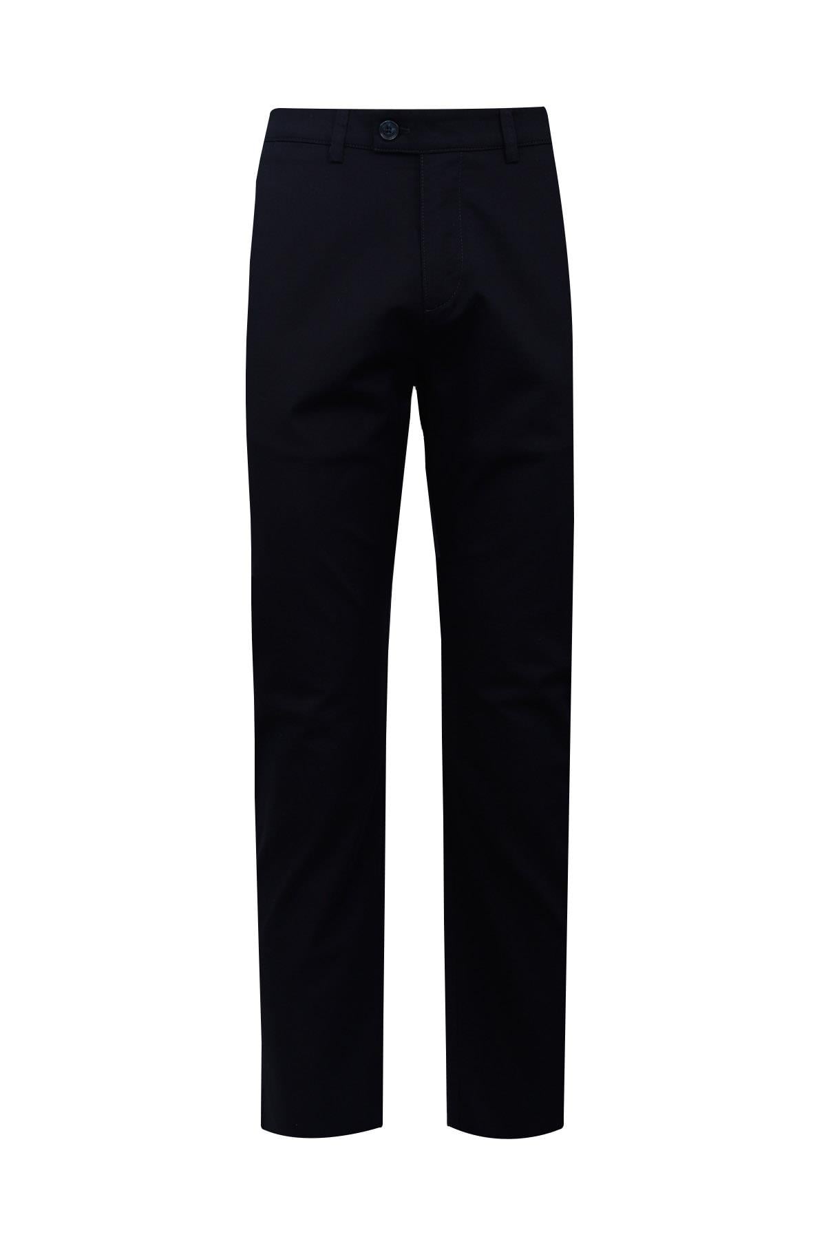Lacivert Slim Fit Chino Pantolon