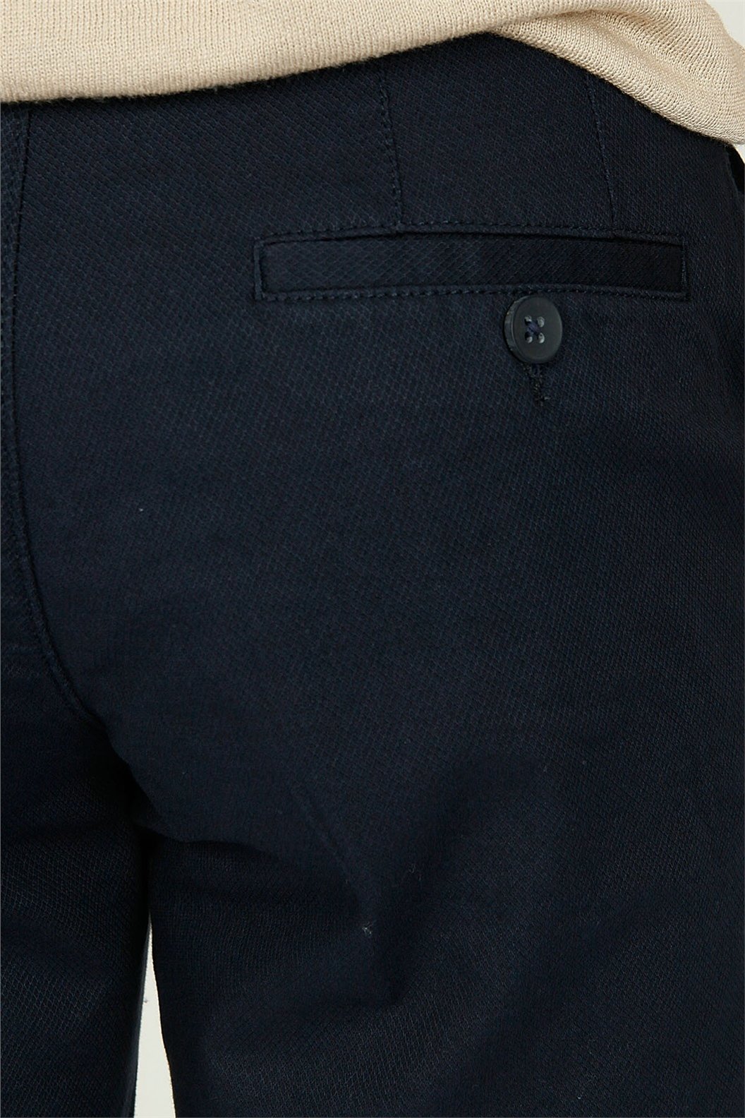 Lacivert Slim Fit  Deniz Şortu