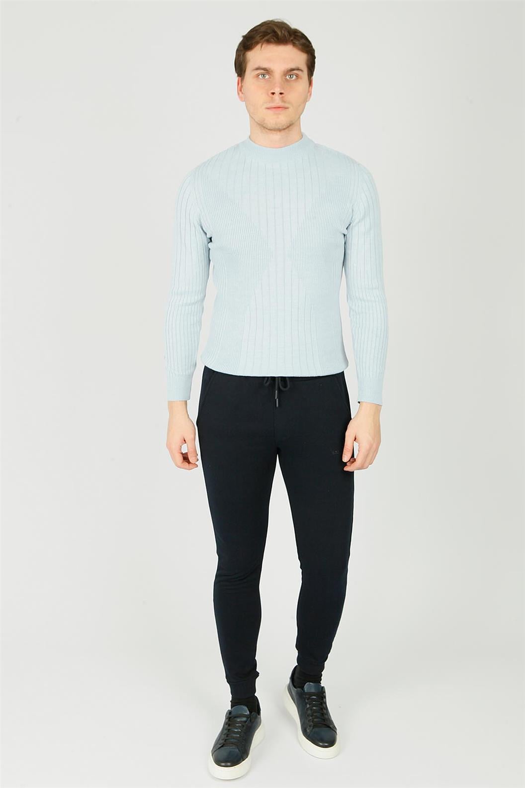 Lacivert Slim Fit Eşofman Alt