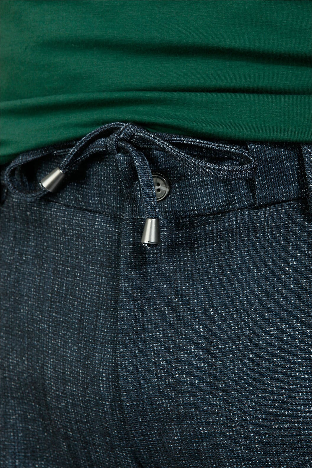 Lacivert Slim Fit Jogger Pantolon