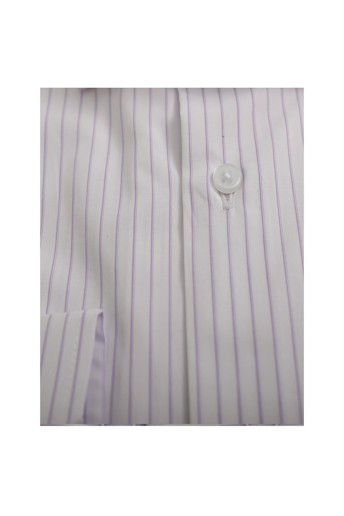LİLA Comfort Fit Uzun Kol Gömlek