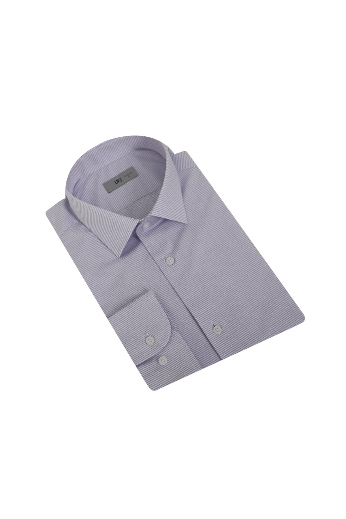 LİLA Slim Fit Uzun Kol Gömlek