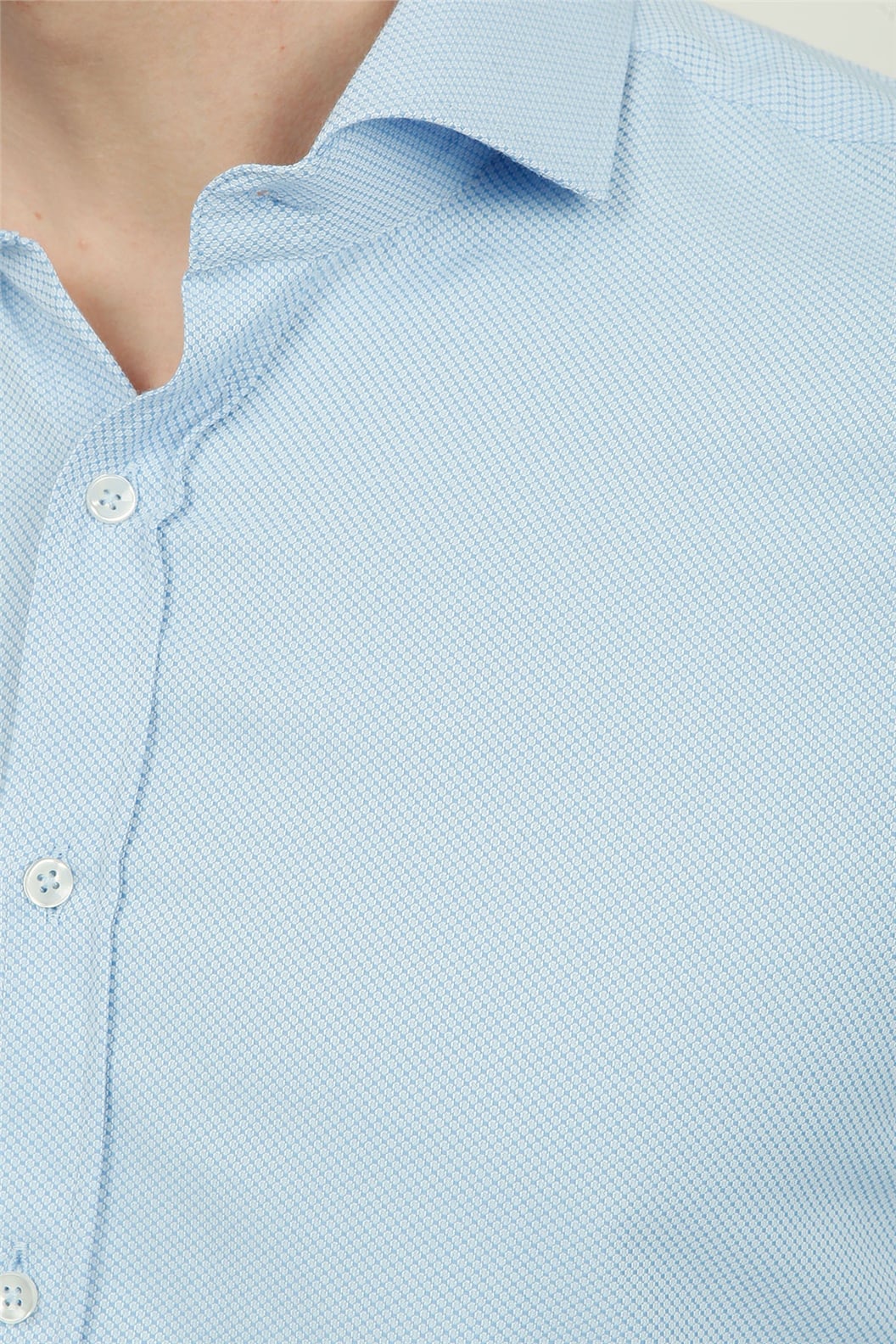 Mavi Comfort Fit Uzun Kol Gömlek