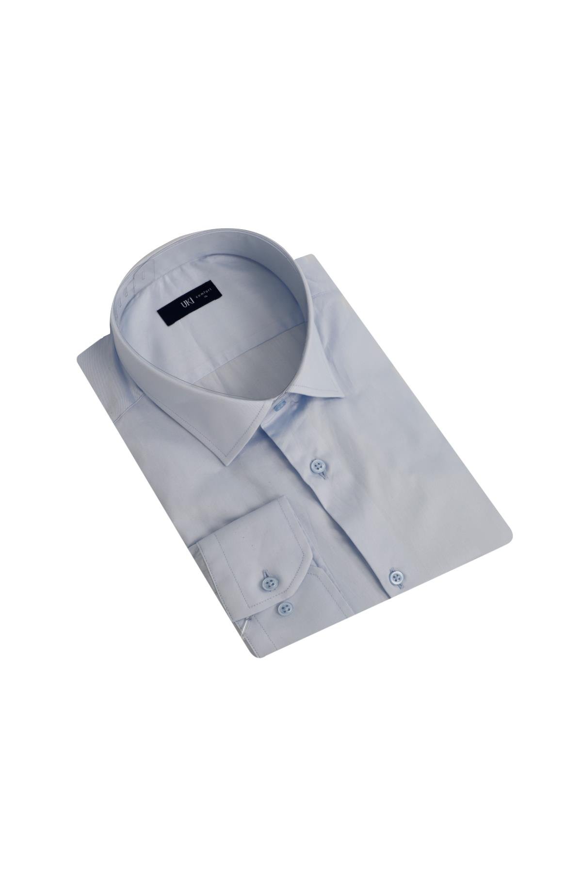 Mavi Comfort Fit Uzun Kol Gömlek