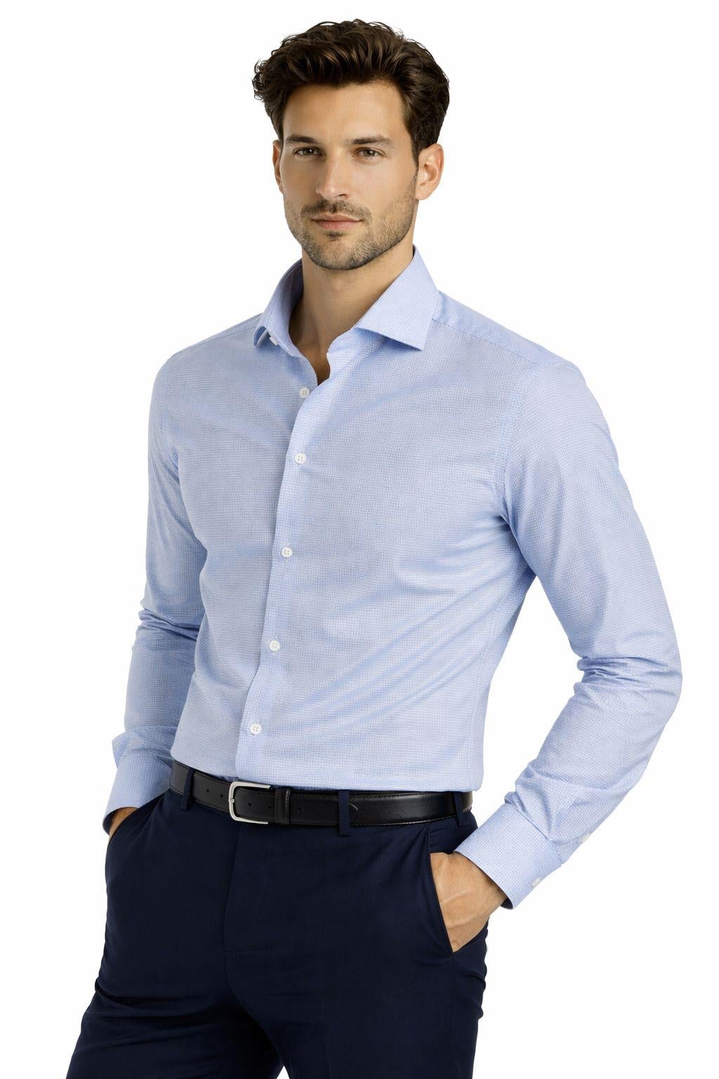 MAVİ Slim Fit Uzun Kol Gömlek