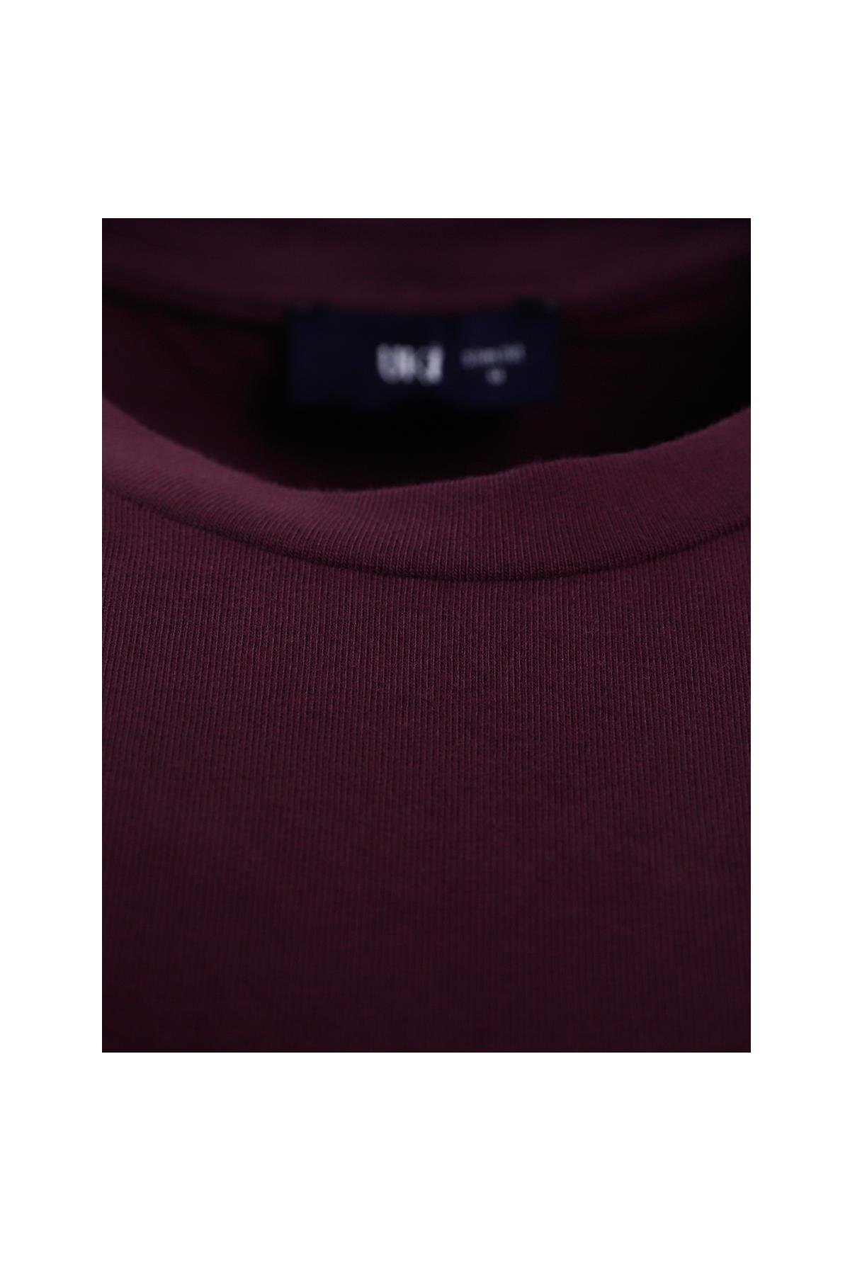 MÜRDÜM Comfort Fit Bisiklet Yaka Basic T-Shirt