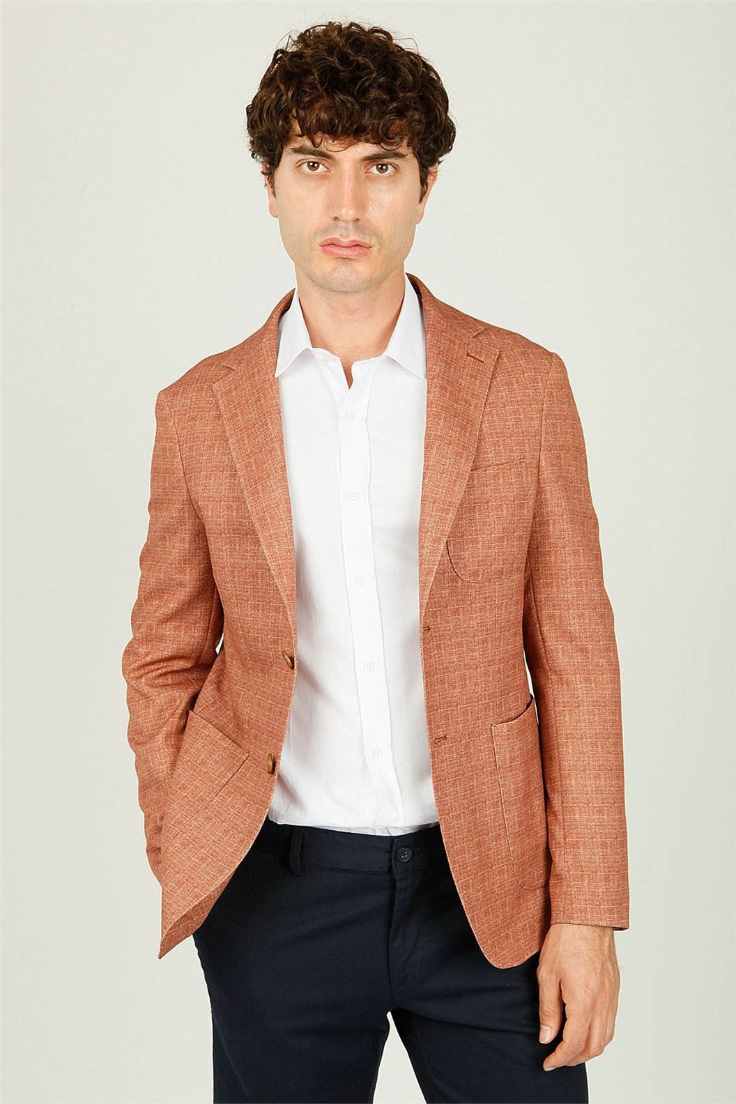 Oranj Comfort Fit Soft 6 Drop Ceket