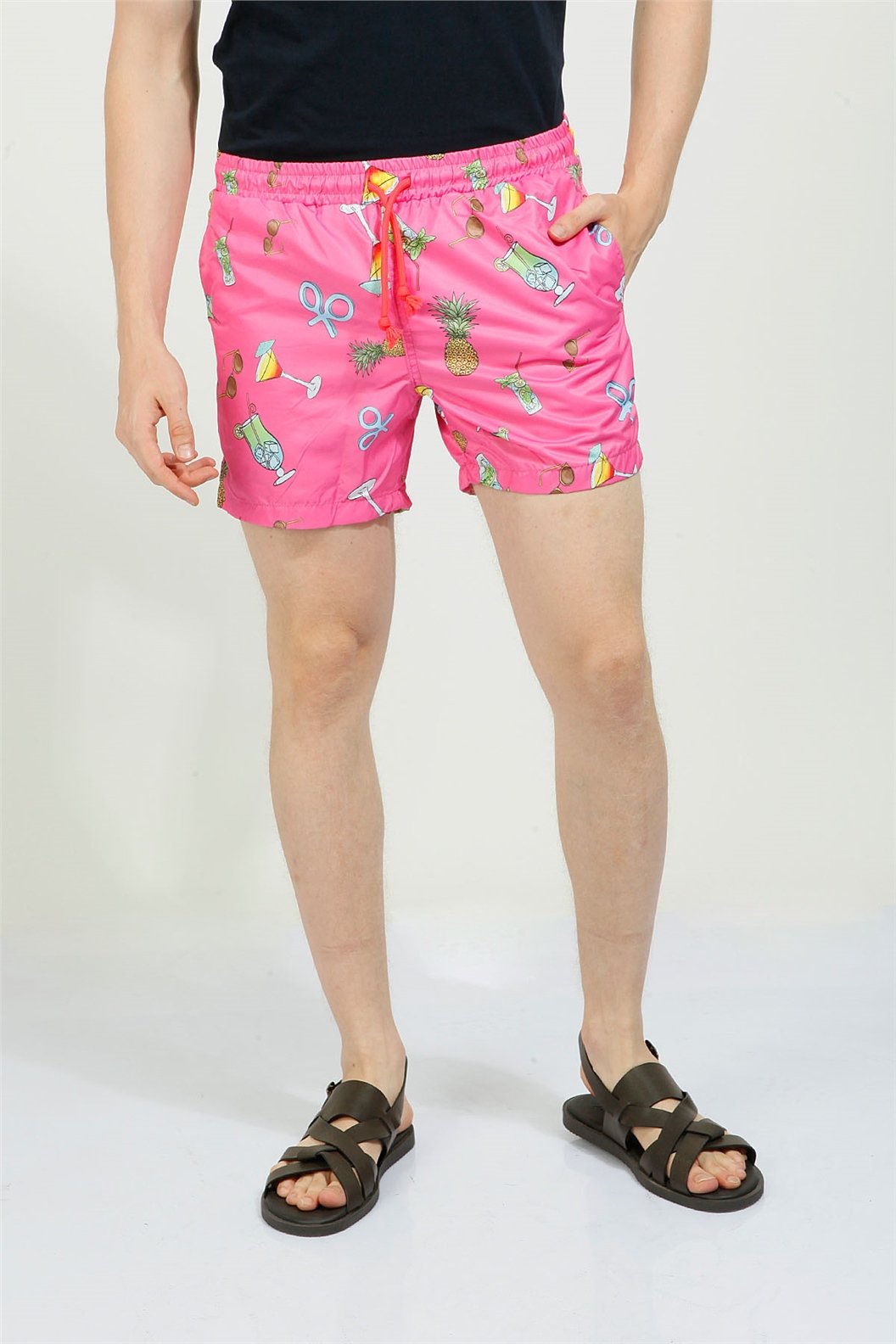 Pembe Deniz Şortu