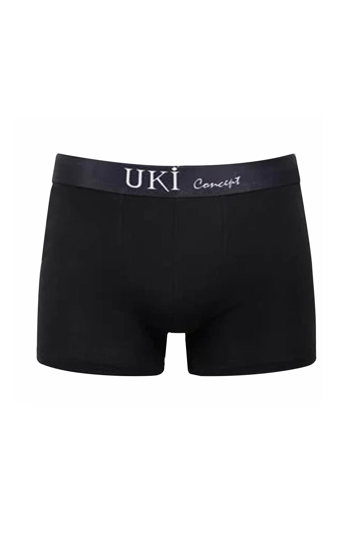 SİYAH BOXER TEKLİ