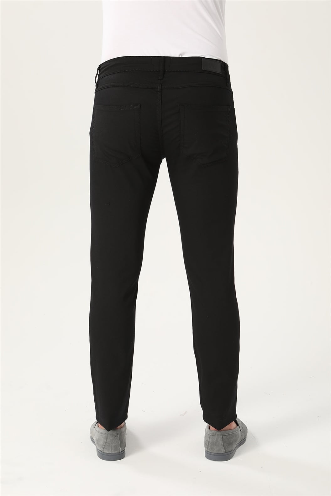 Siyah Comfort Fit 5 Cep Pantolon