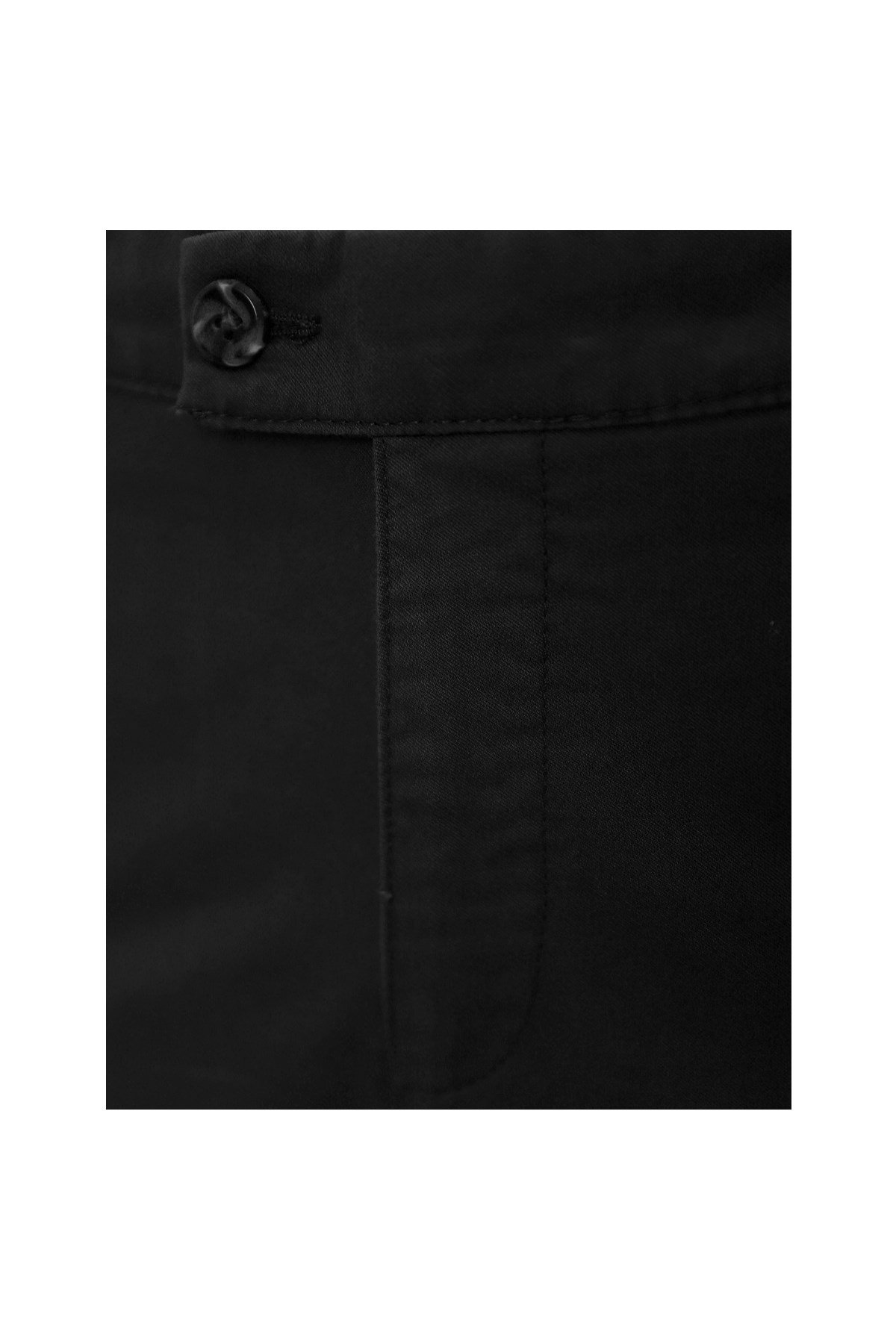 SİYAH Comfort Fit Chino Pantolon