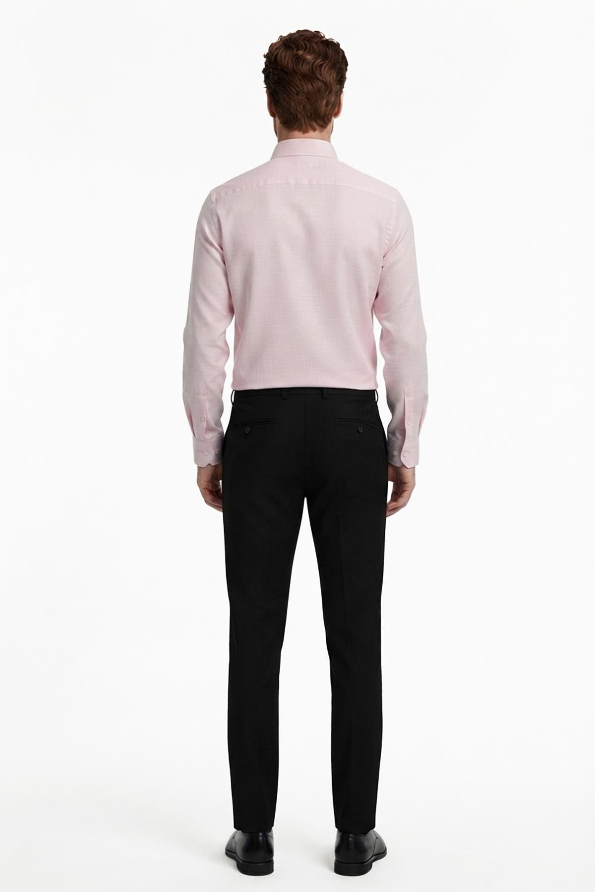 SİYAH Comfort Fit Chino Pantolon