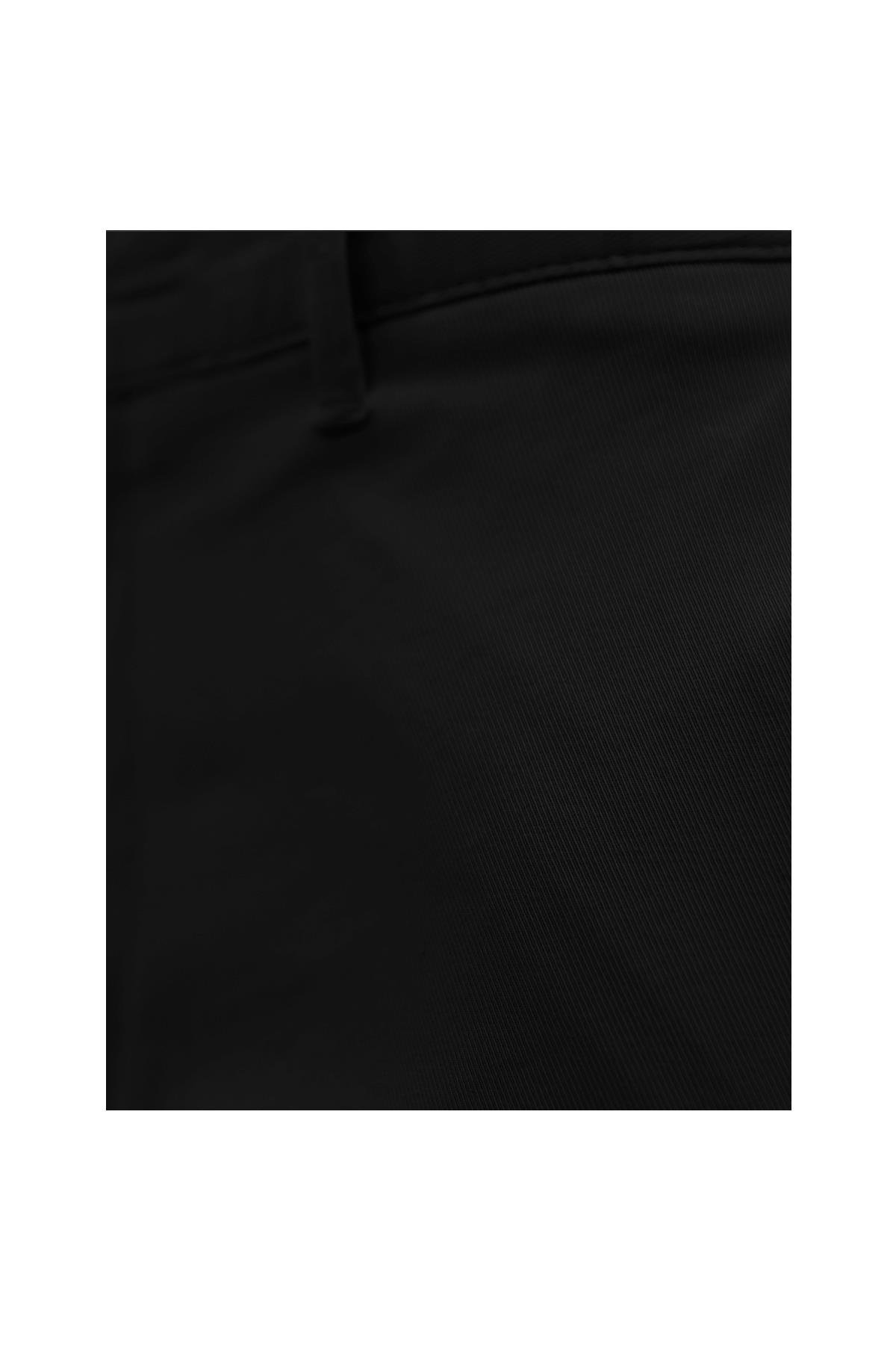 SİYAH Comfort Fit Chino Pantolon