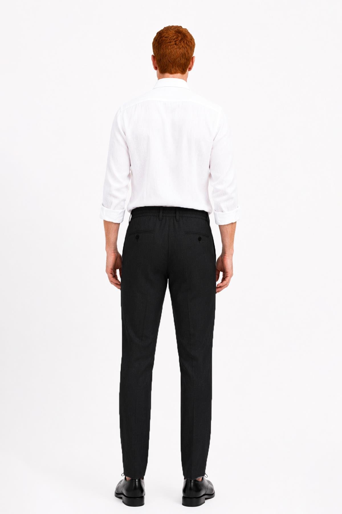 SİYAH Comfort Fit Jogger Pantolon