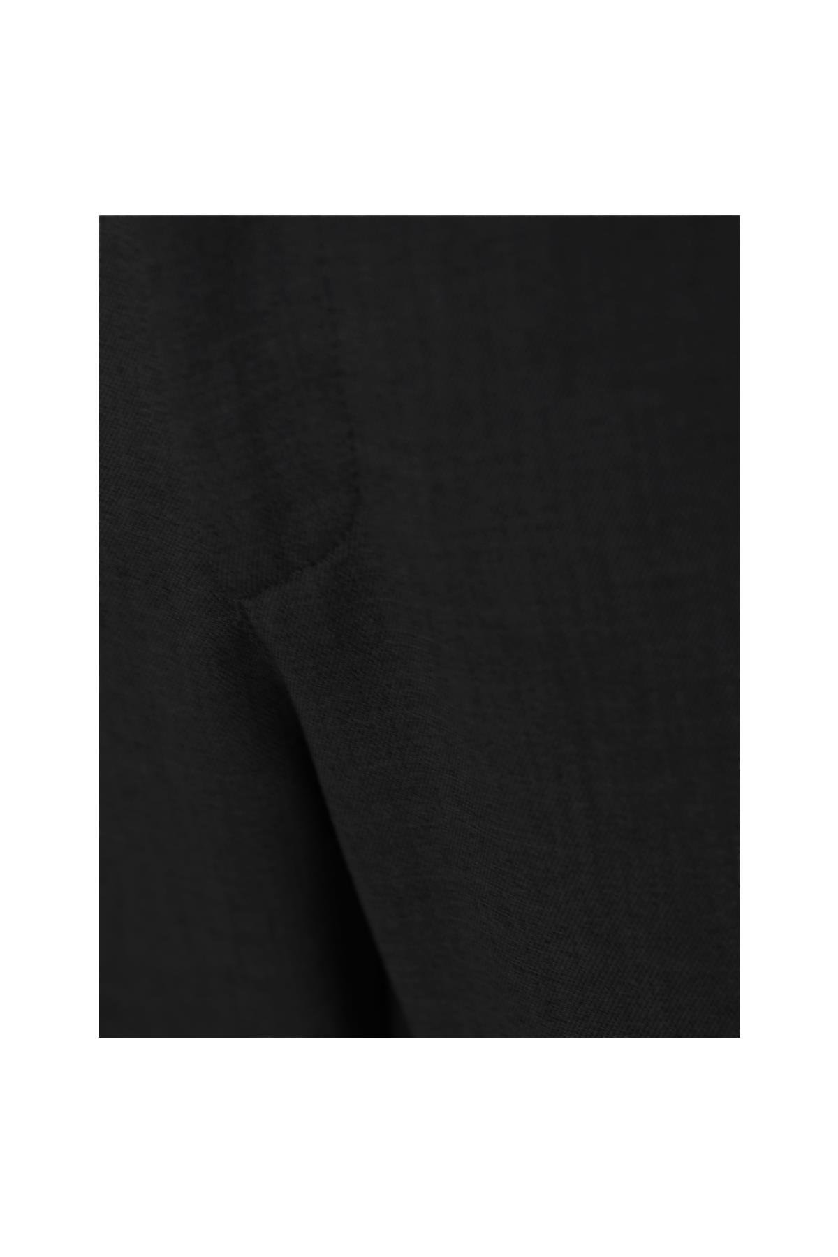 SİYAH Comfort Fit Jogger Pantolon