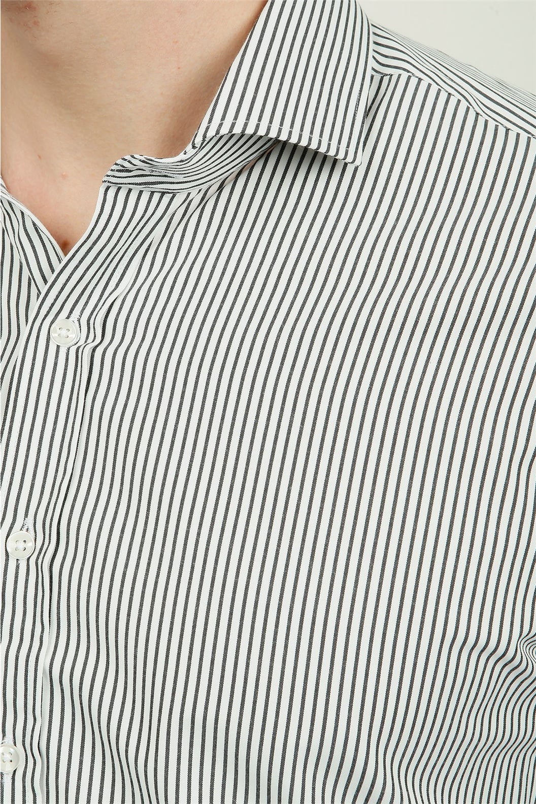 Siyah Comfort Fit Uzun Kol Gömlek