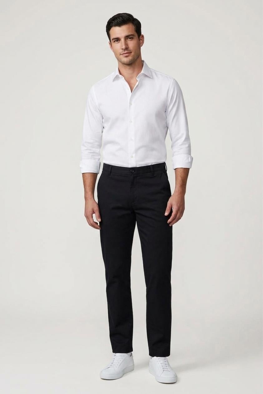 SİYAH Slim Fit 5 Cep Pantolon