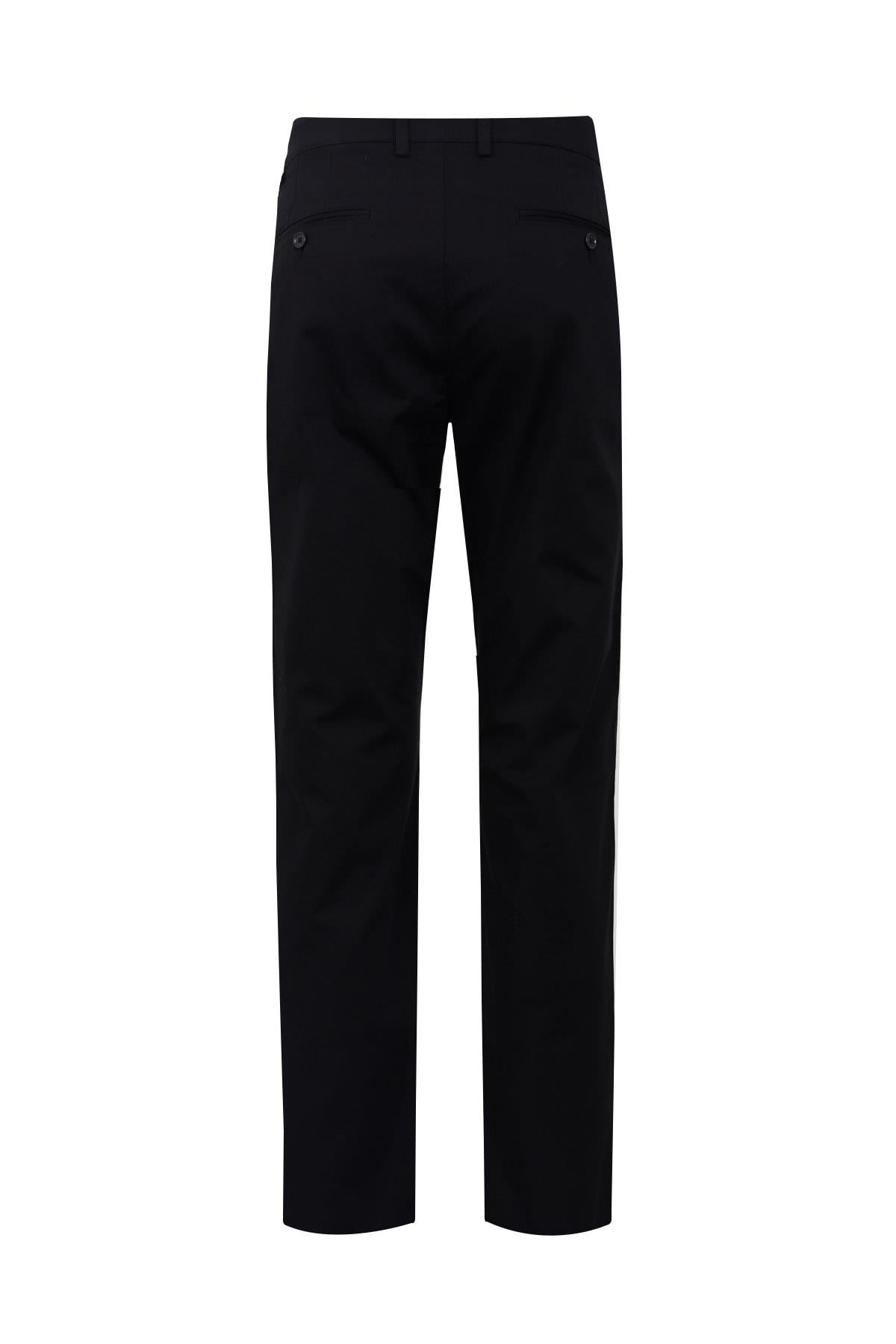 Siyah Slim Fit Chino Pantolon